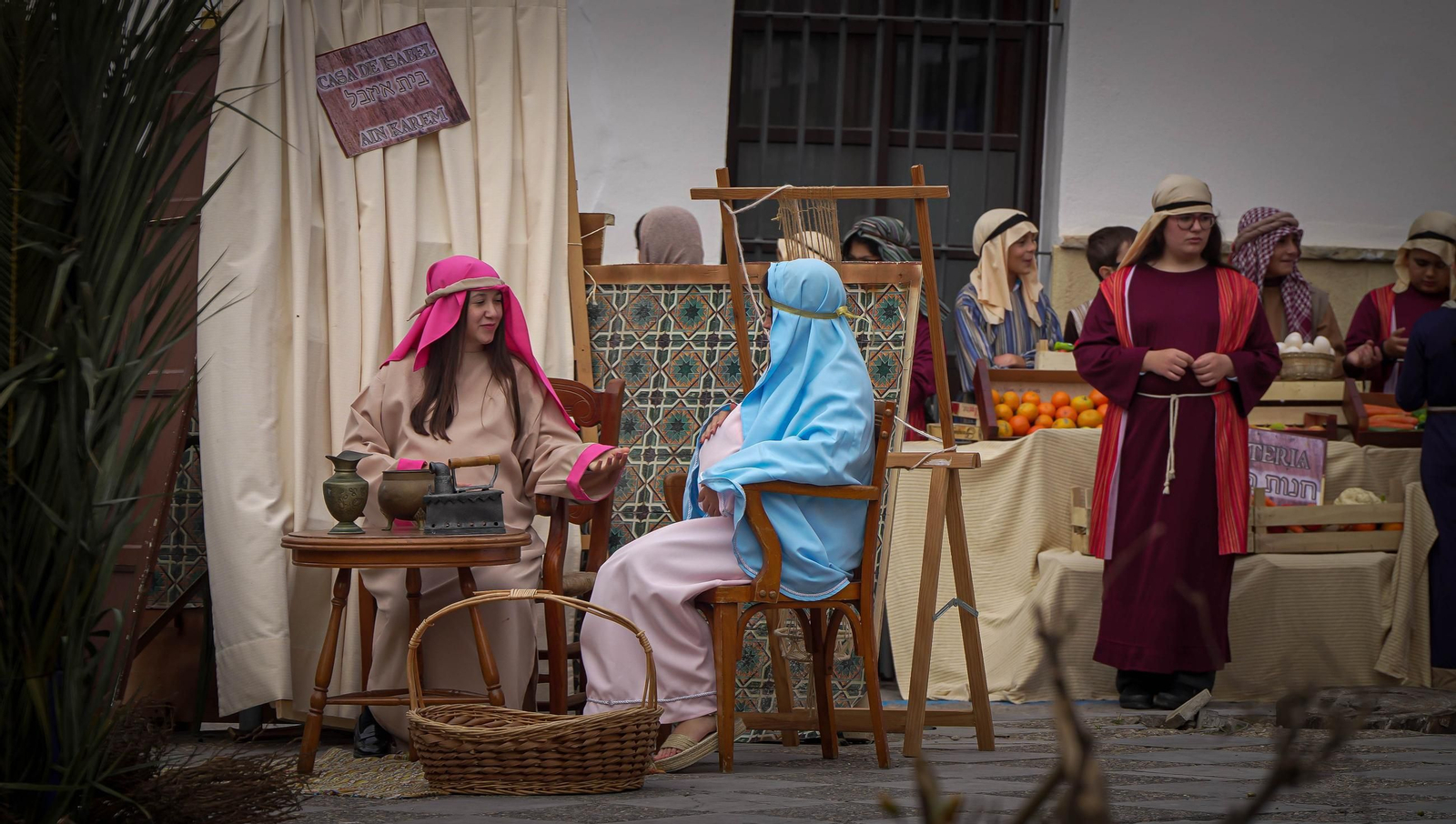 El Belén Viviente de la plaza de San Lucas de Jerez en imágenes
