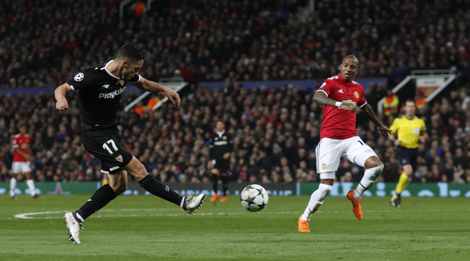 Las imágenes del Manchester United-Sevilla