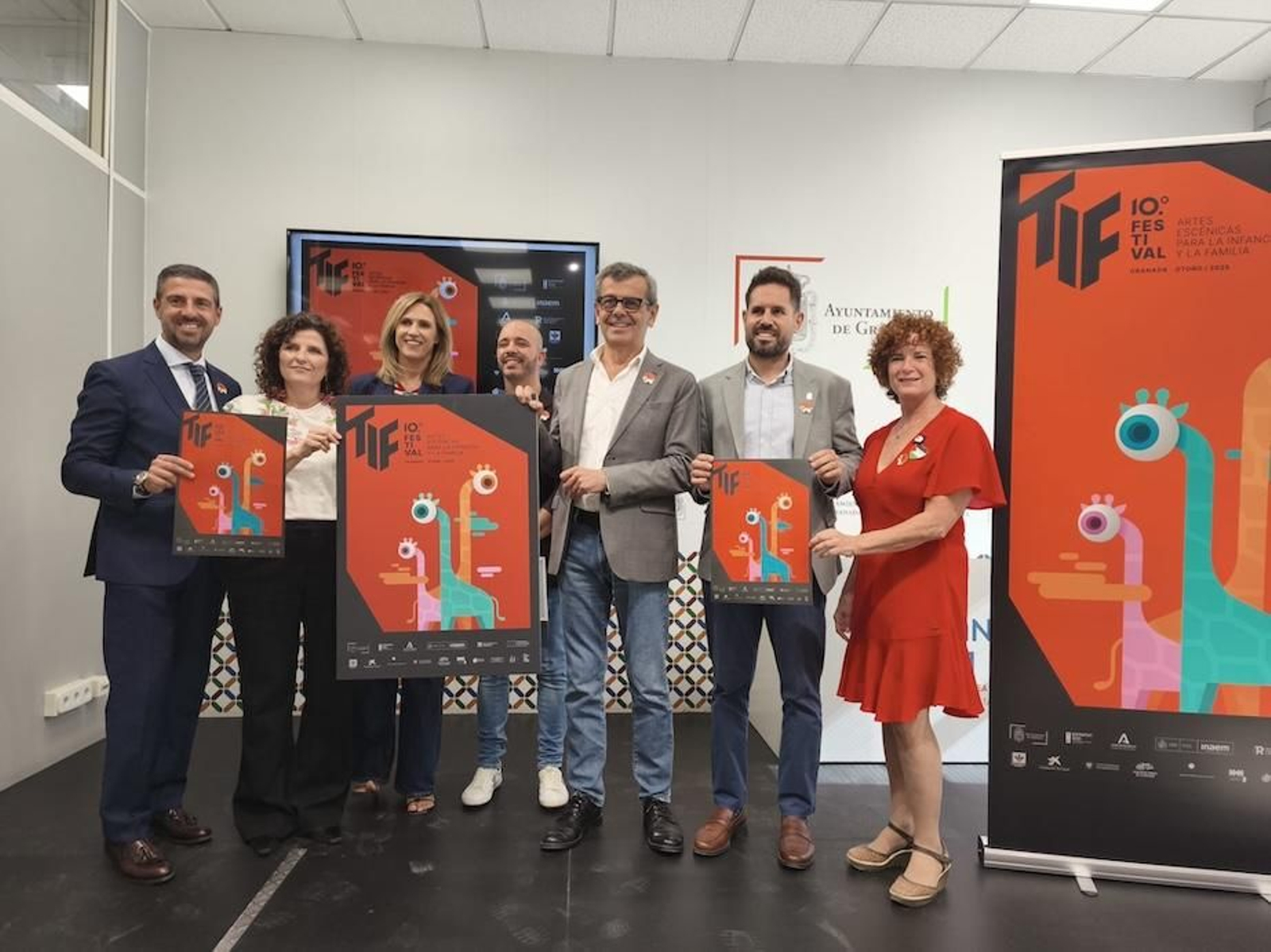 imagen de la rueda de prensa de presentación del TIFGranada 2025