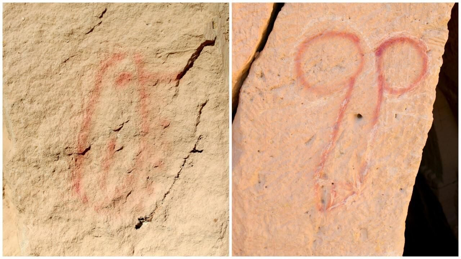 El pena y la vagina dibujados en las canteras califales.