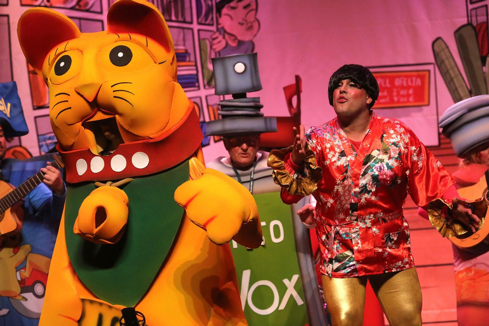 Sexto día de preliminares del Carnaval Colombino en imágenes