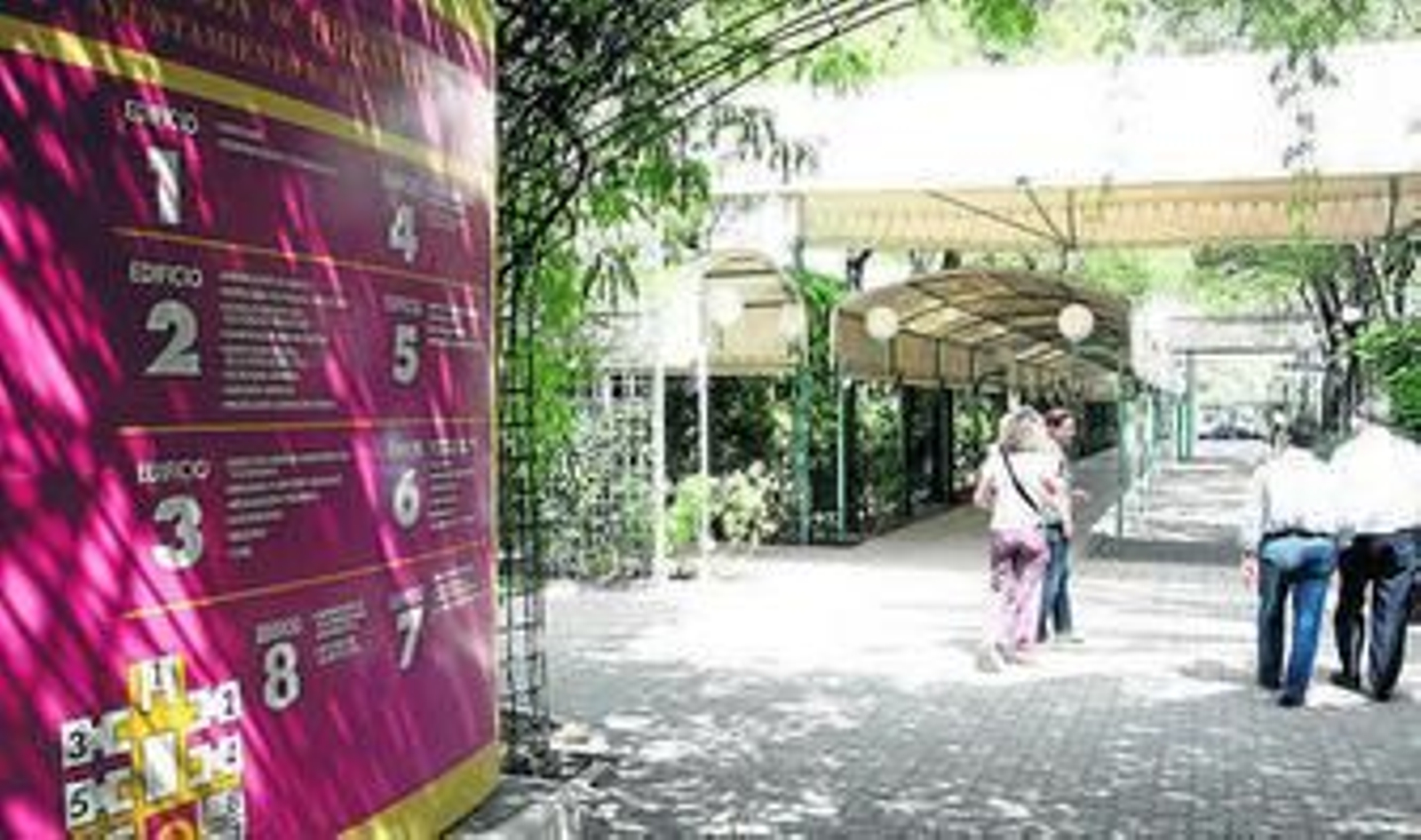 La sede de la Gerencia de Urbanismo en la Isla de la Cartuja.