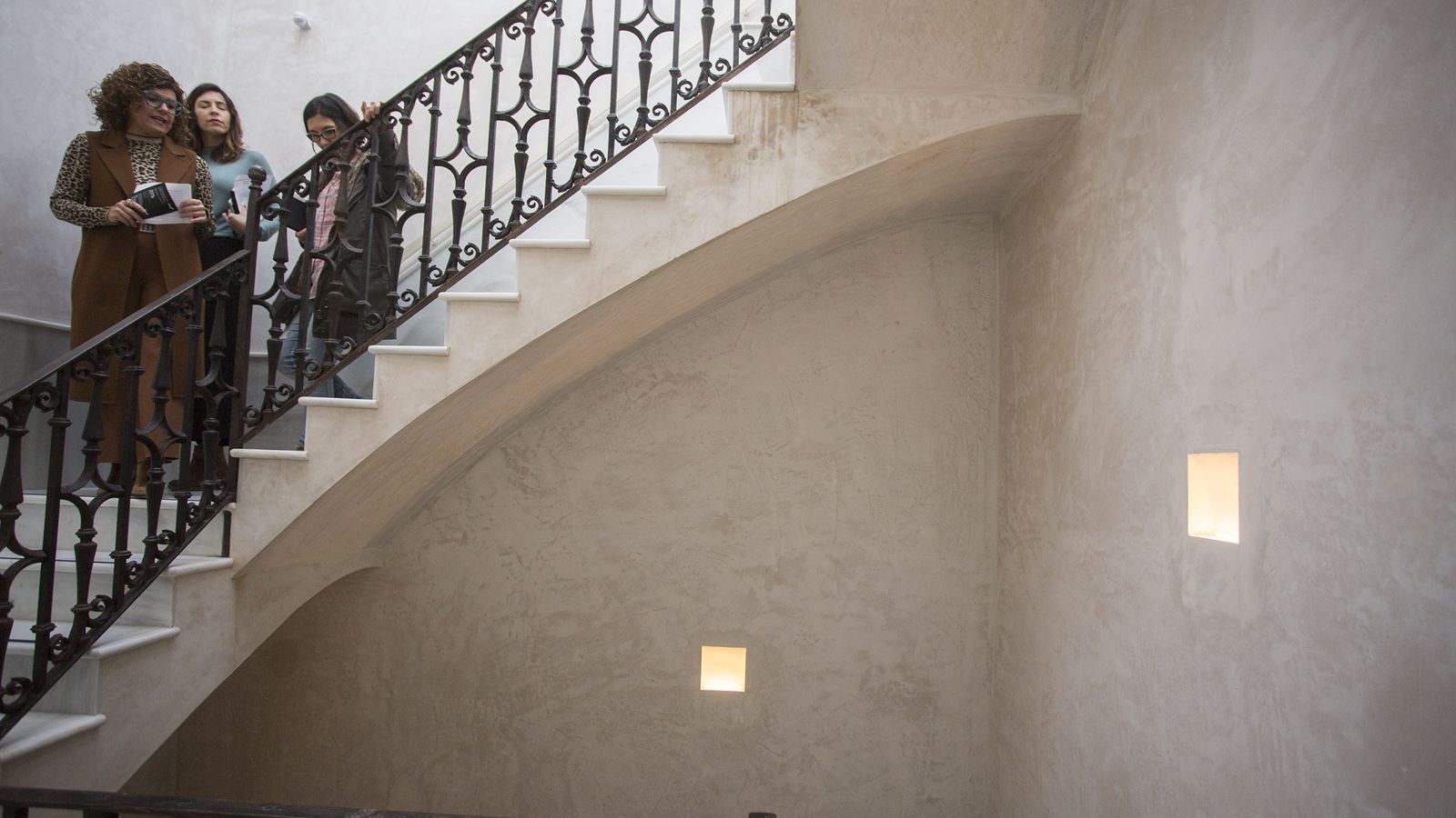 Solerías y barandillas antiguas han sido restauradas.