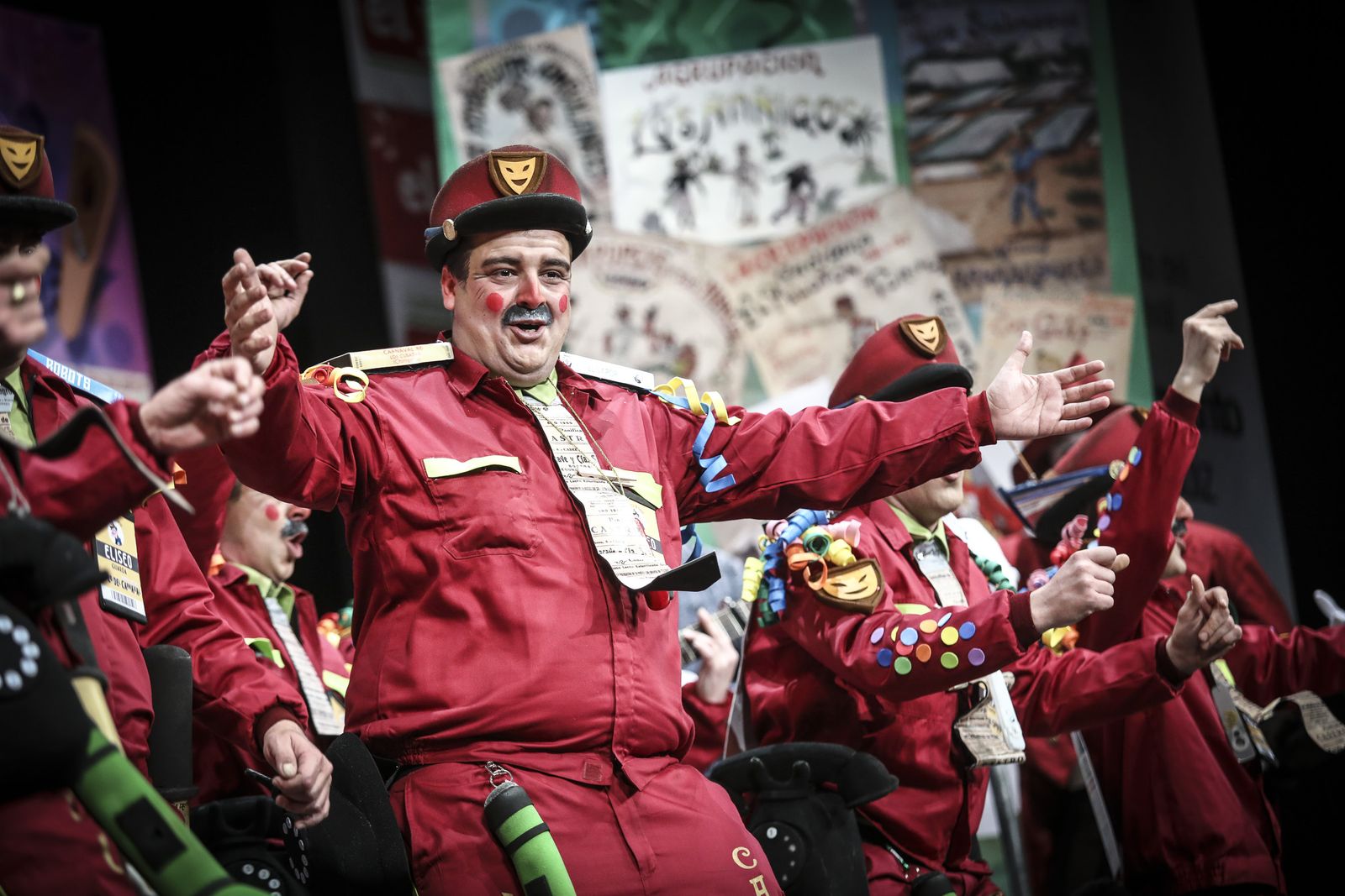 Chirigota Una noche en el museo