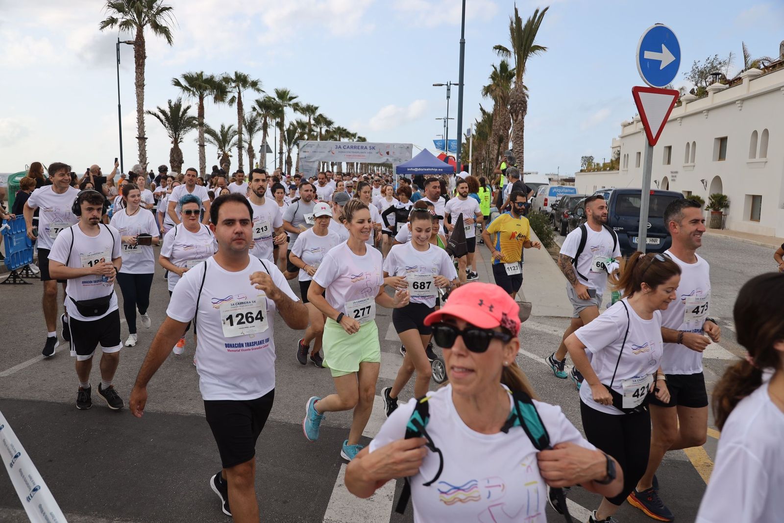Las fotos de la 3ª carrera solidaria Memorial Vicente Granados en Málaga