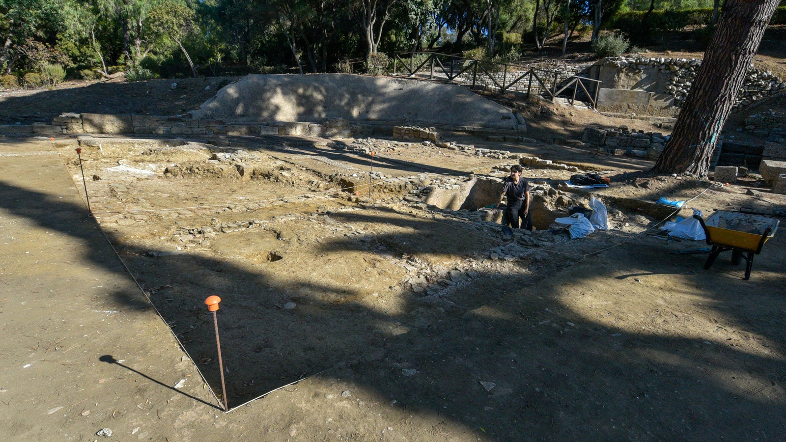 La fabrica de salazón en el yacimiento arqueológico de Carteia