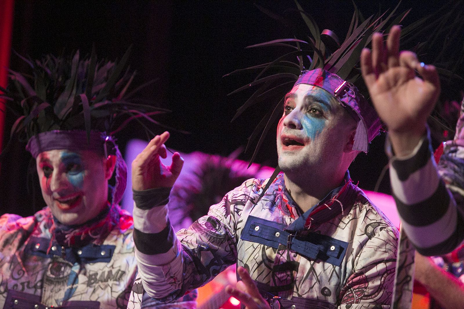 La final del Carnaval Colombino, en imágenes