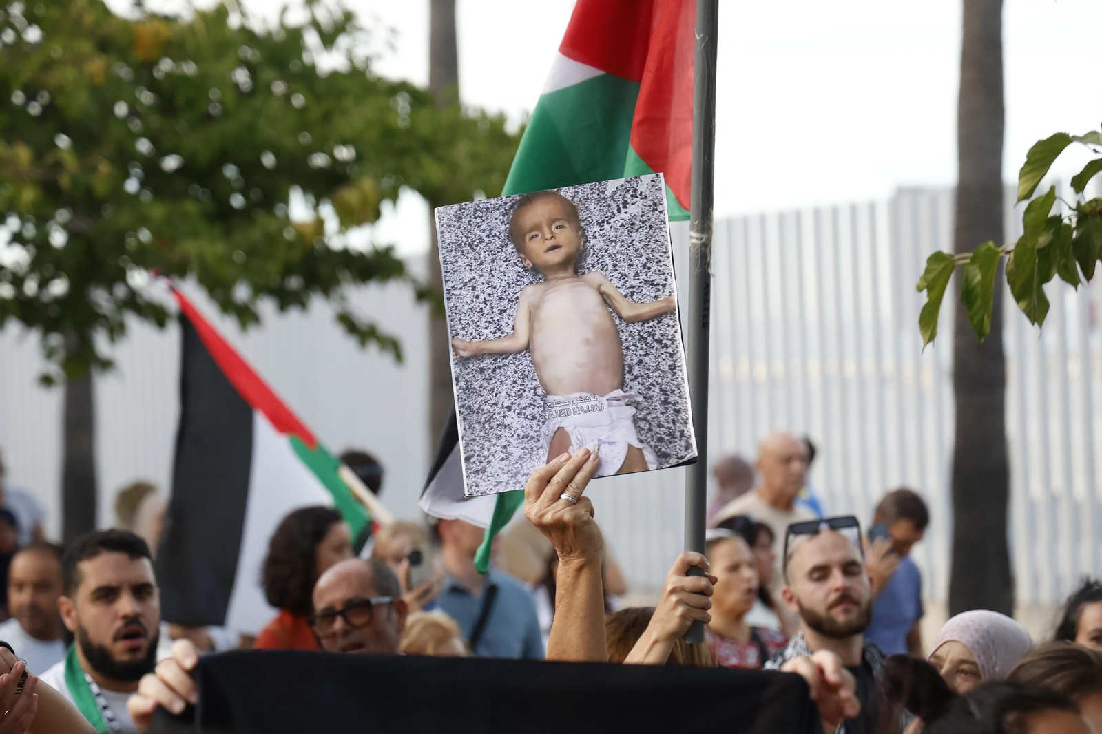 Las fotos de la marcha de apoyo a Palestina en Algeciras