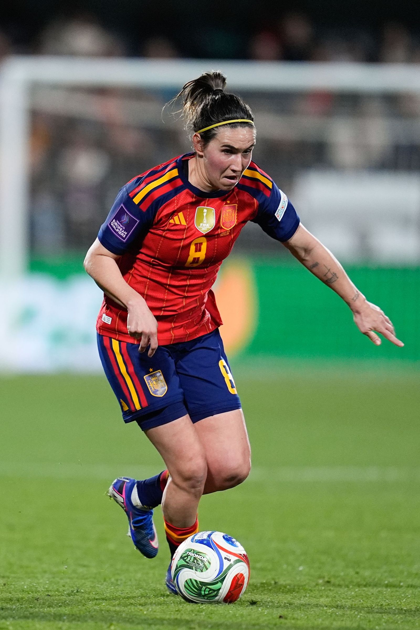 Las fotos del España-Islandia de fútbol femenino