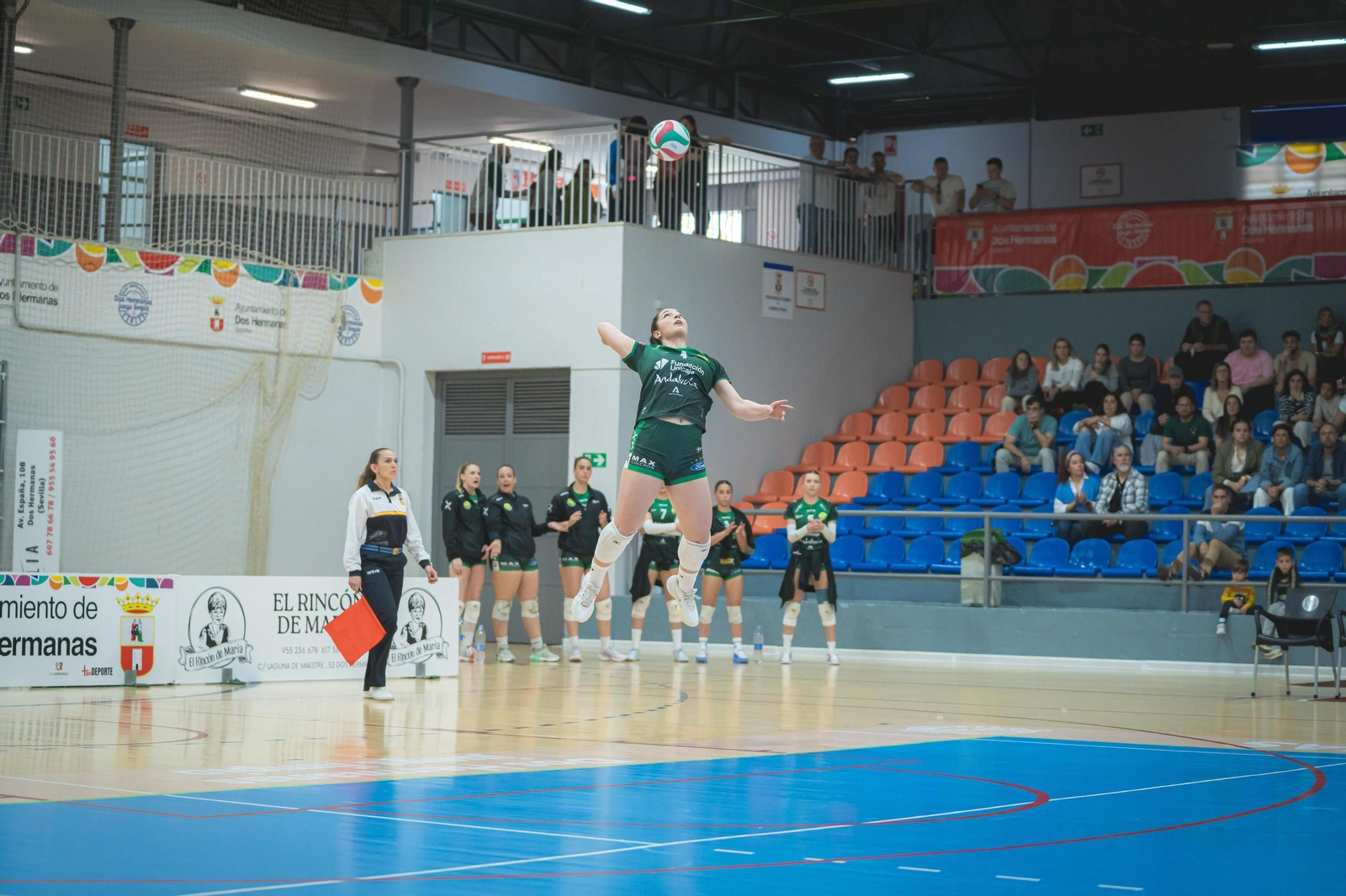 Las fotos del triunfo del Fundación Unicaja Andalucía ante el Haro en voleibol