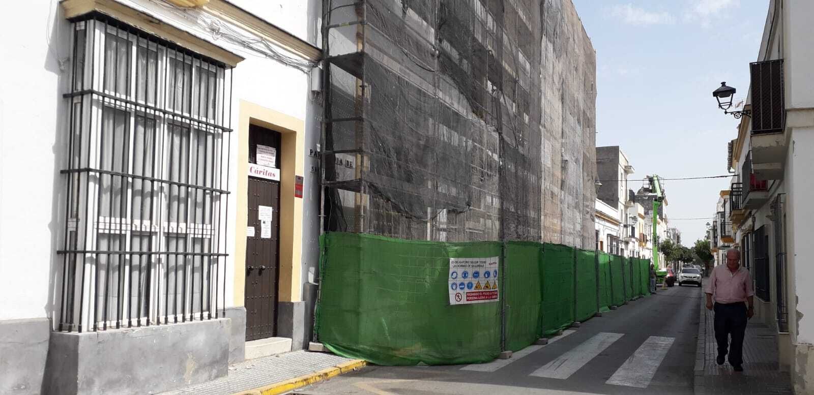 La calle Cielo ya ha sido reabierta al tráfico.