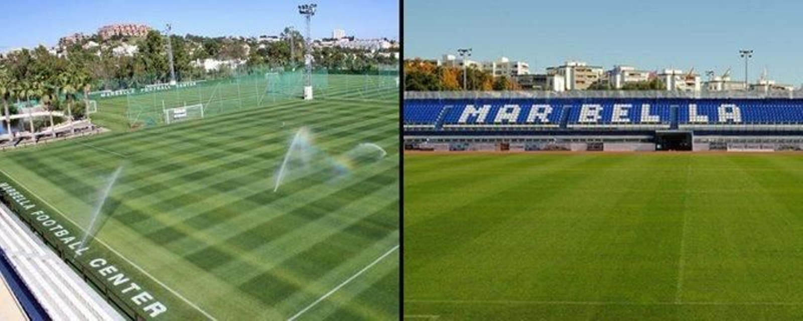 Marbella Football Center y Municipal de Marbella. Marbella Football Center y Municipal de Marbella.