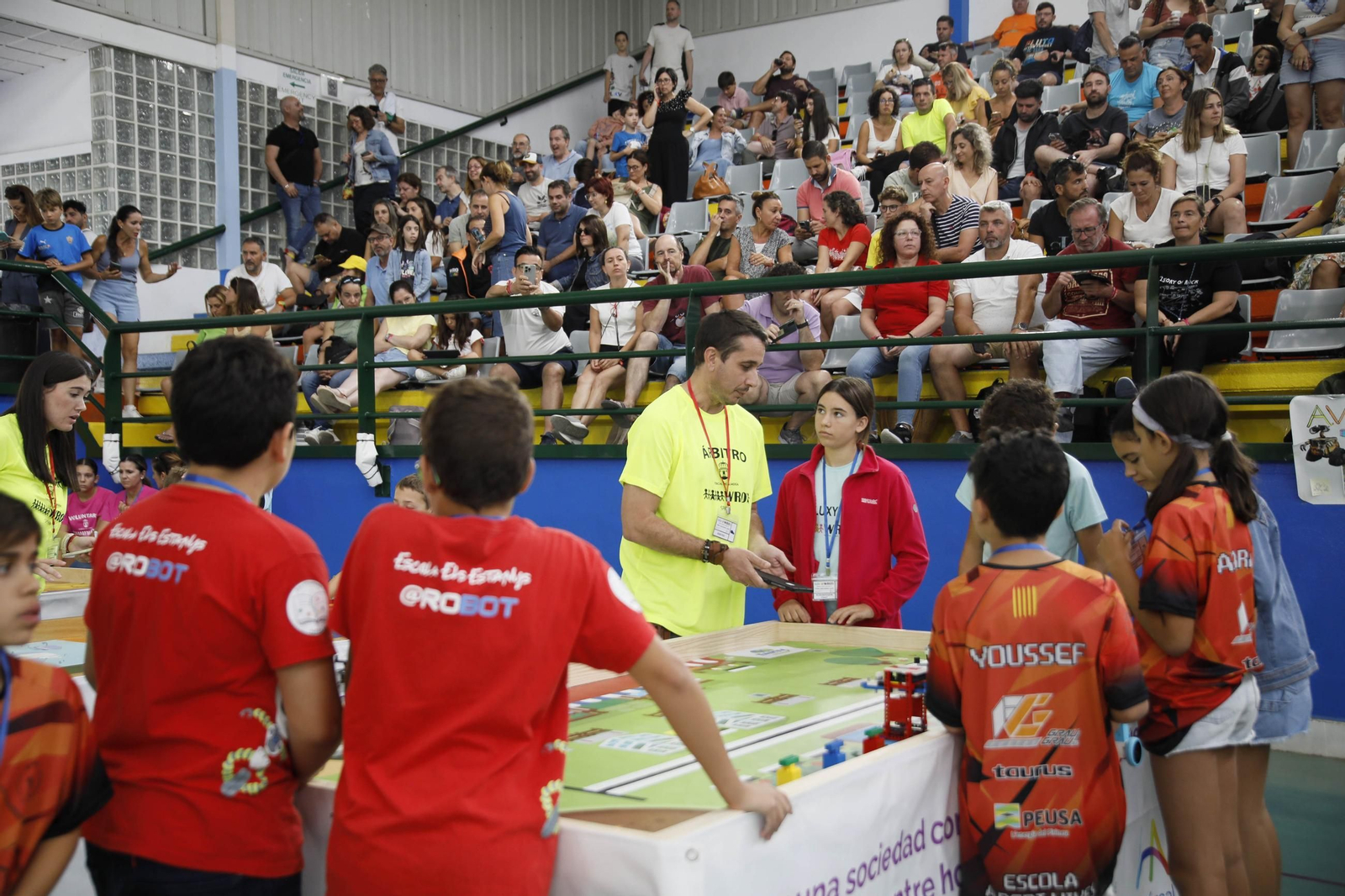 Las imágenes del World robot olympiad en Huércal de Almería