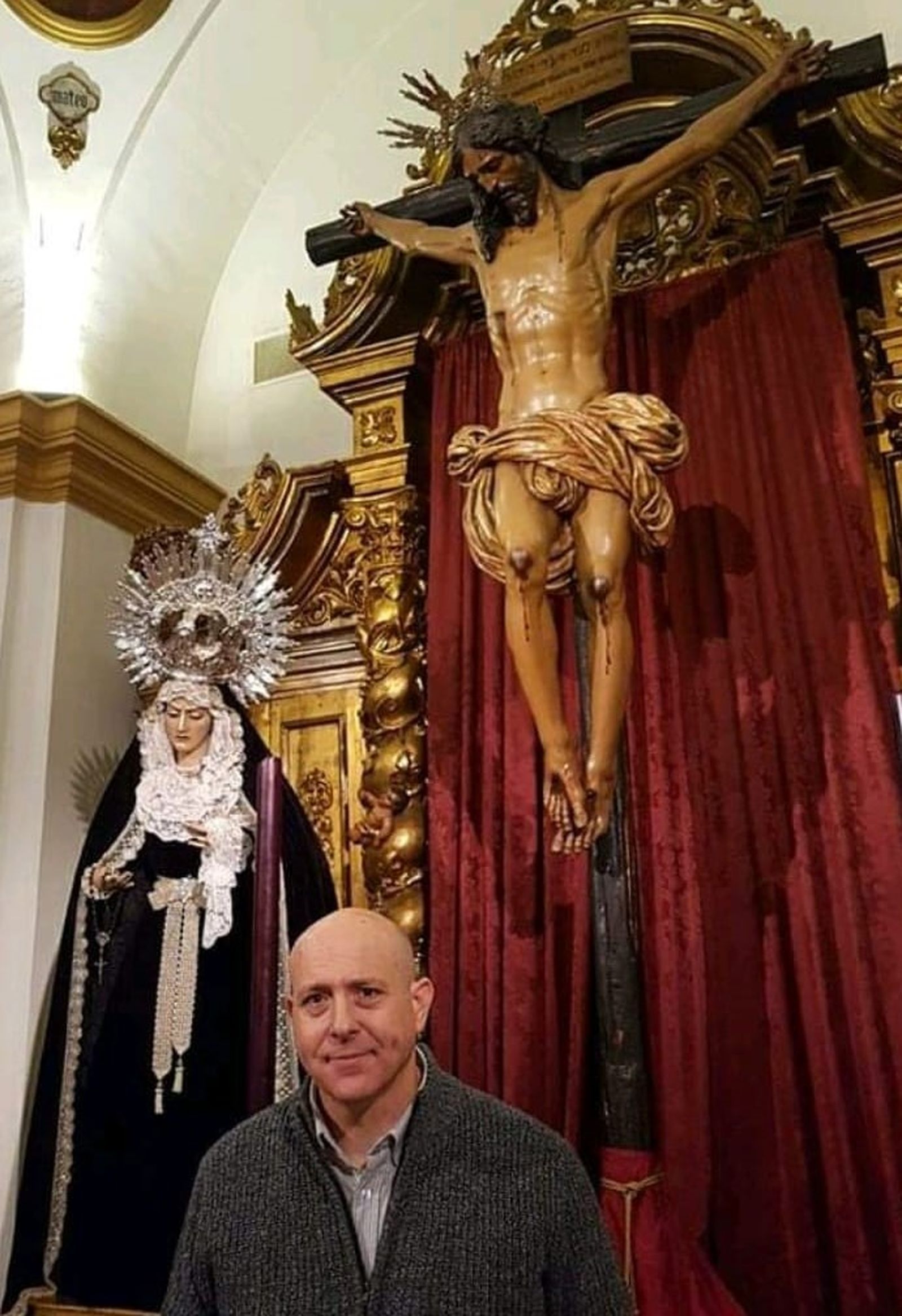 El cofrade Luis Chamorro