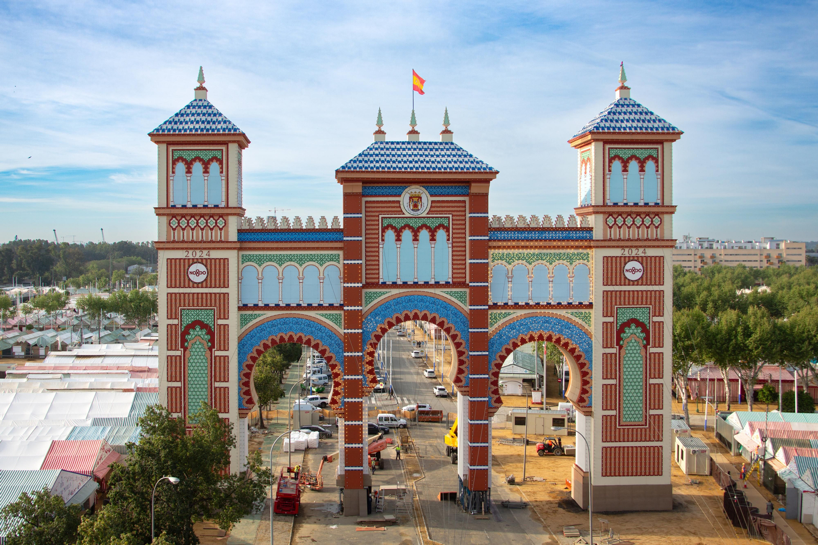 La portada de la Feria de Sevilla 2024.