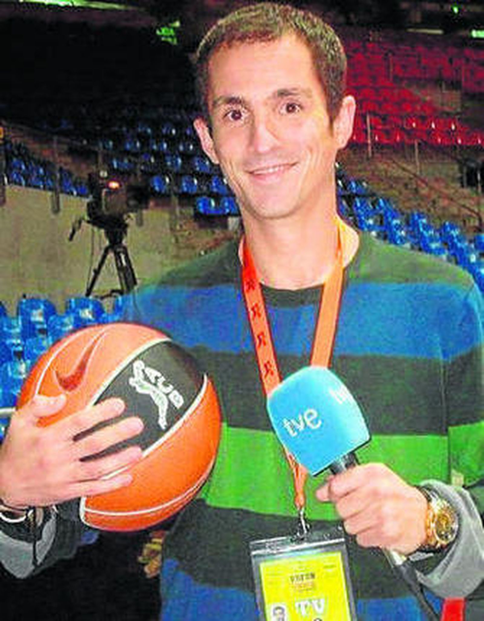 El periodista Lalo Alzueta.