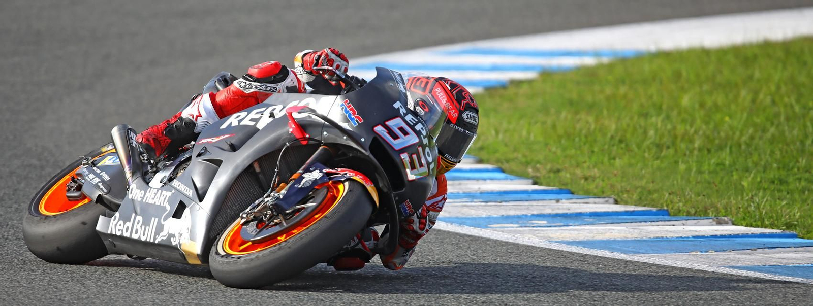 MArc Márquez, rodando en Jerez en los entrenamientos del pasado mes de noviembre.