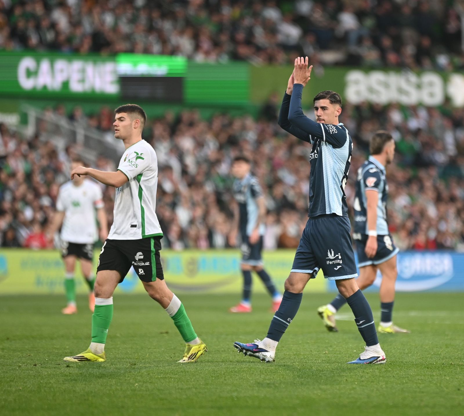 Las fotos de la derrota del Córdoba CF ante el Racing en Santander