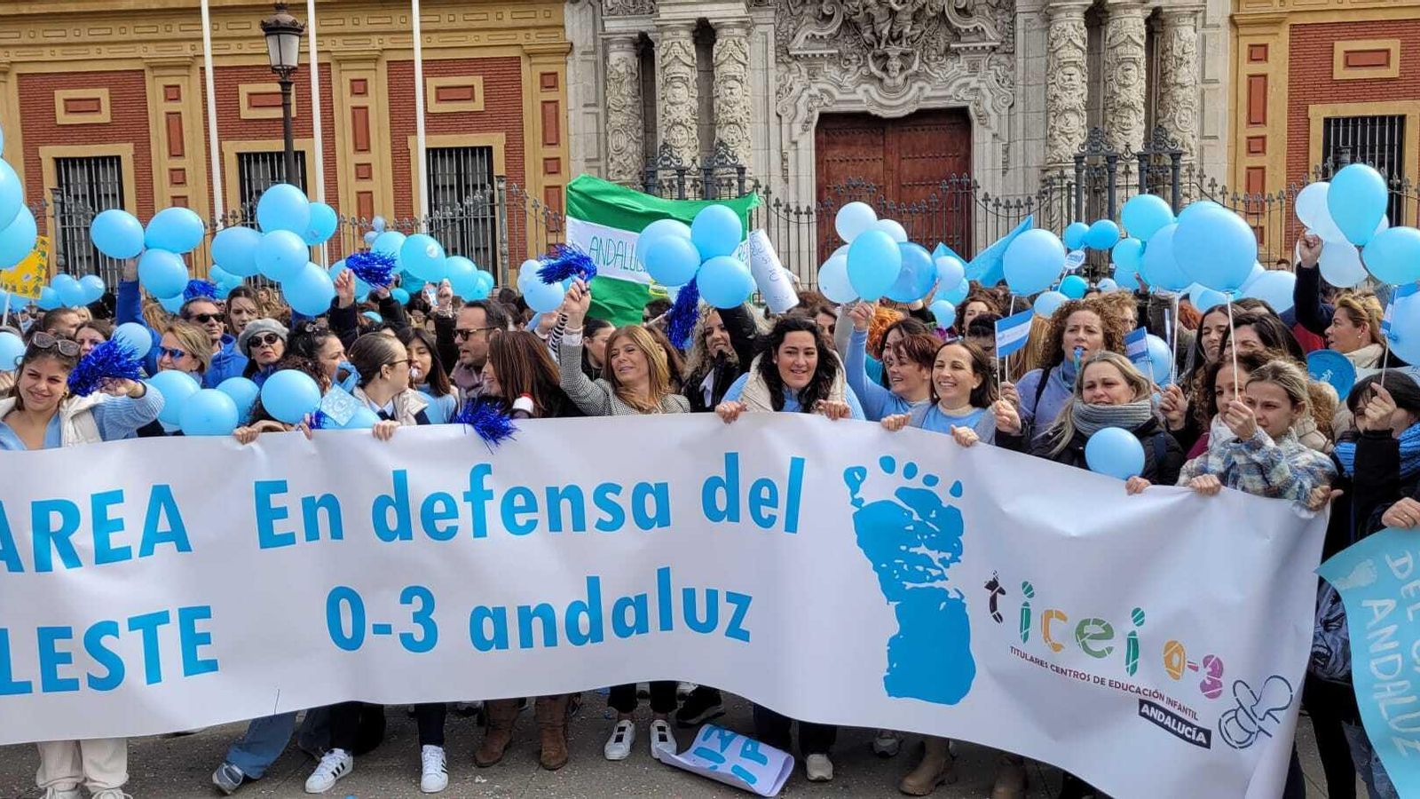 Otra imagen de la concentración. Otra imagen de la concentración.