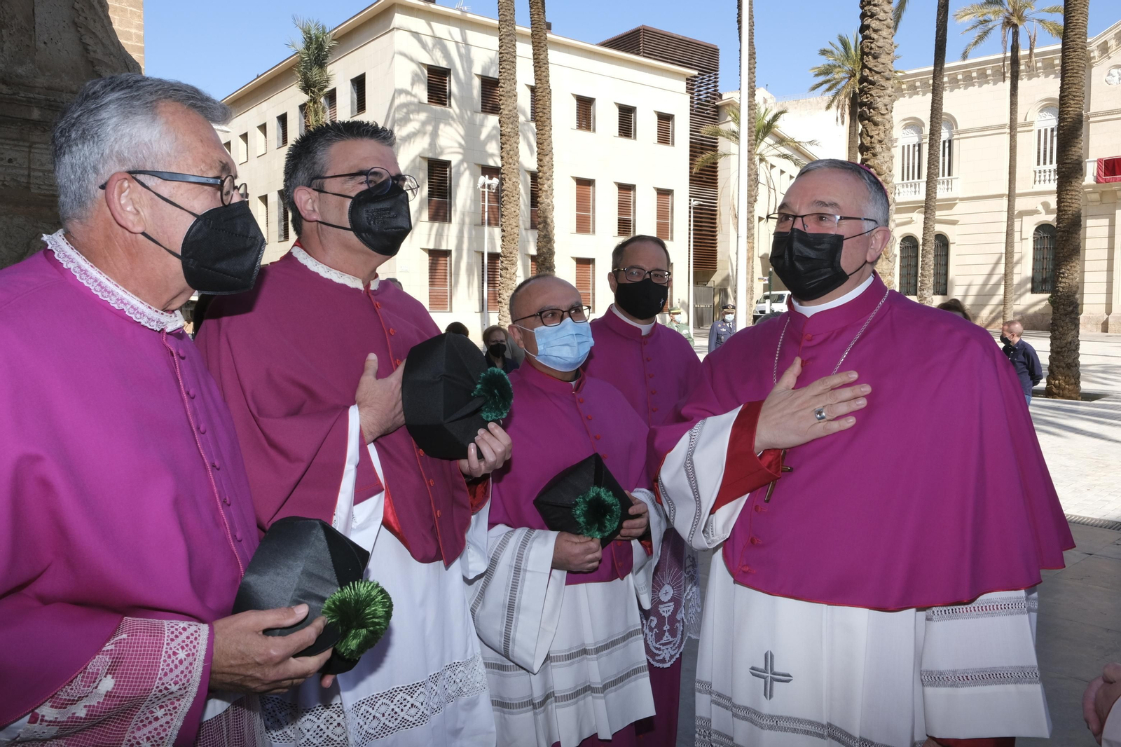 Fotogalería toma posesión nuevo Obispo Coadjutor de Almería, Antonio Gómez Cantero.