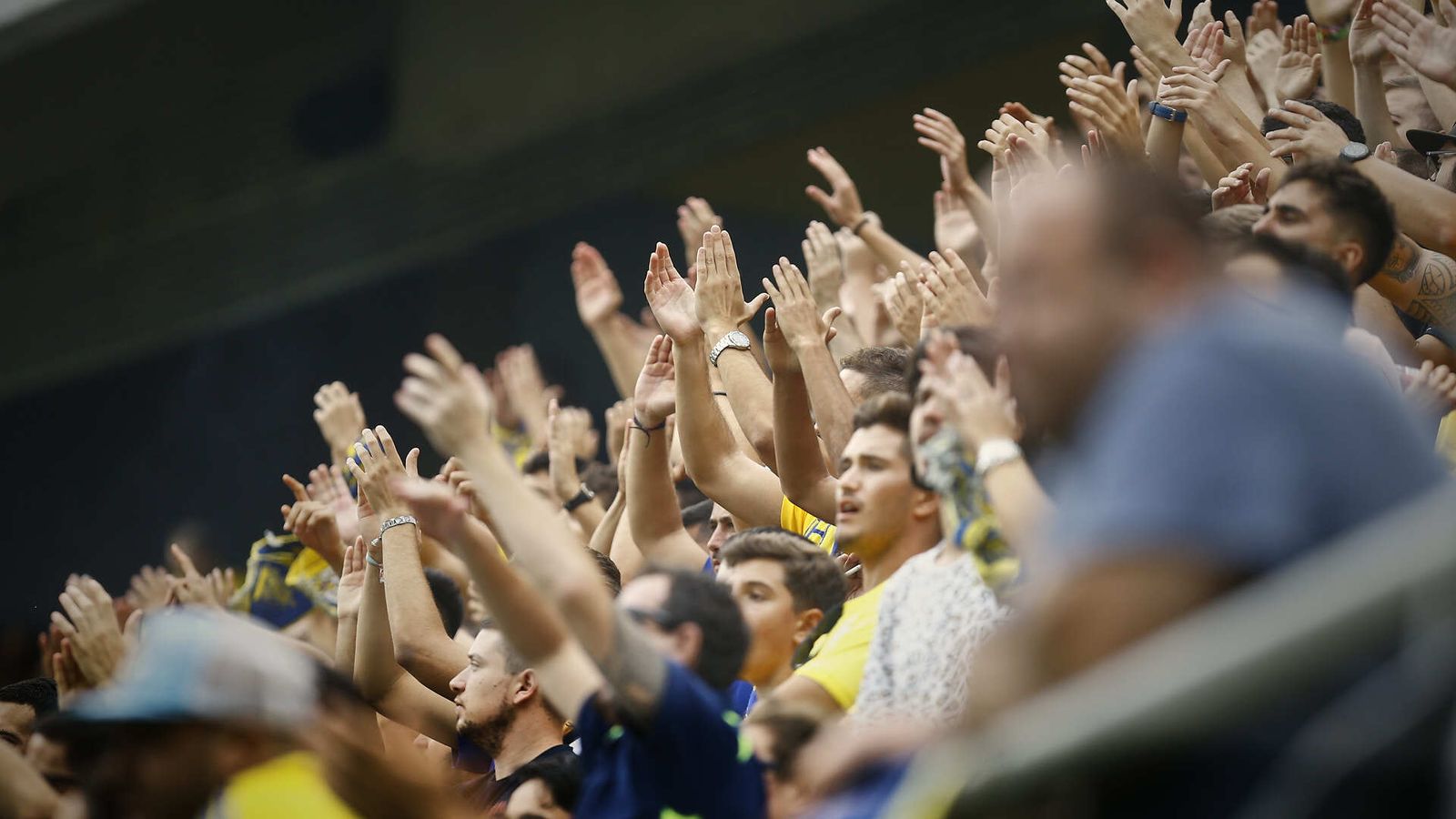 Las fotos del partido Cádiz CF - Deportivo de la Coruña