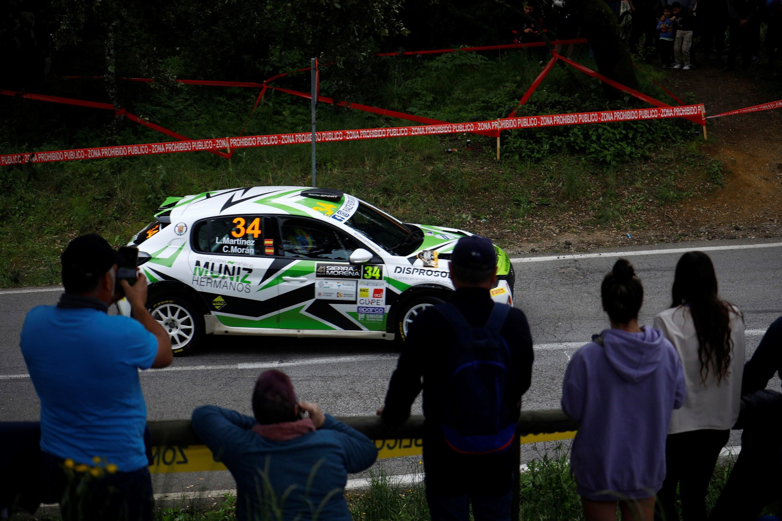 Las mejores fotos de la primera jornada del Rallye Sierra Morena 2024