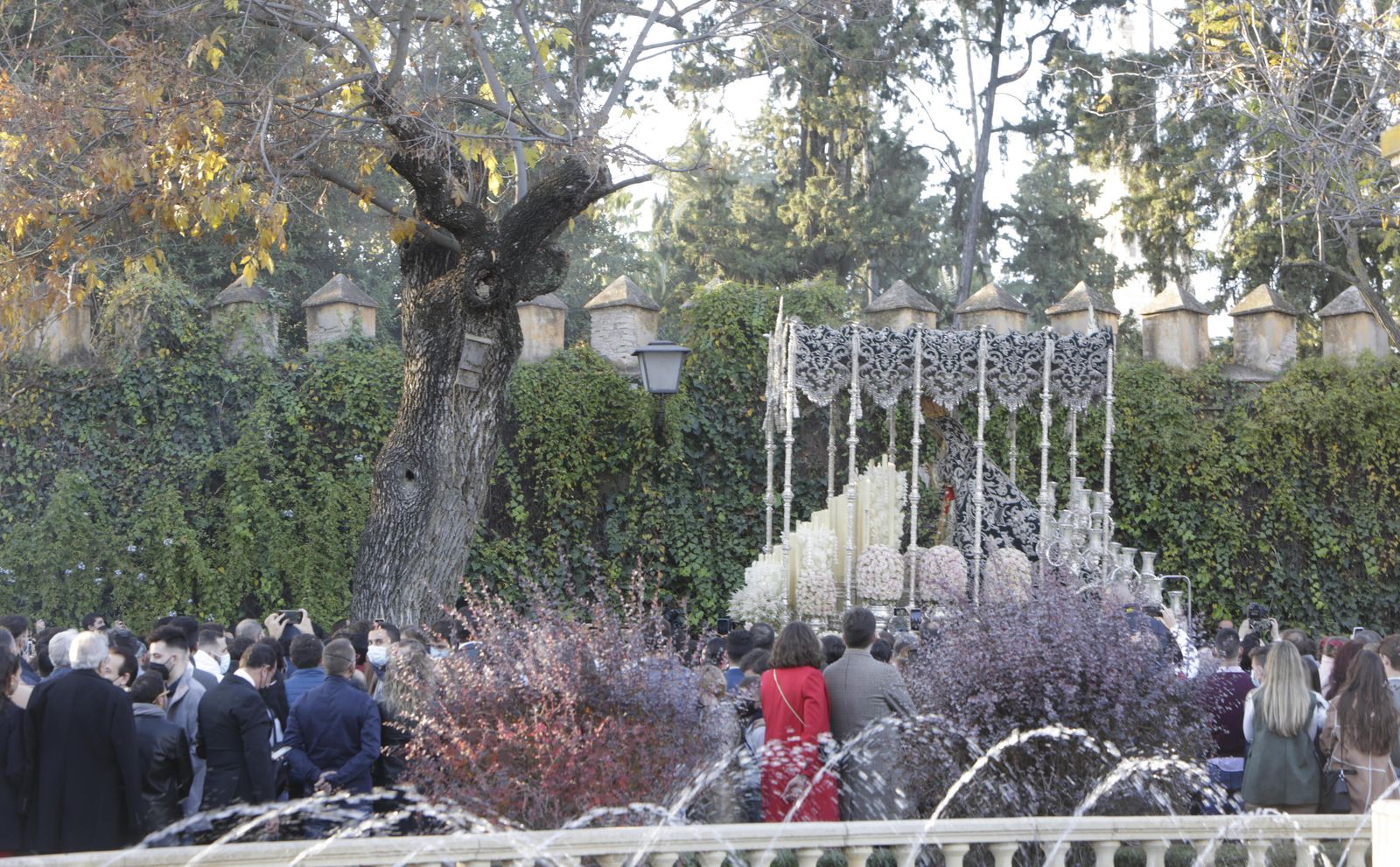 La Candelaria por los Jardines de Murillo