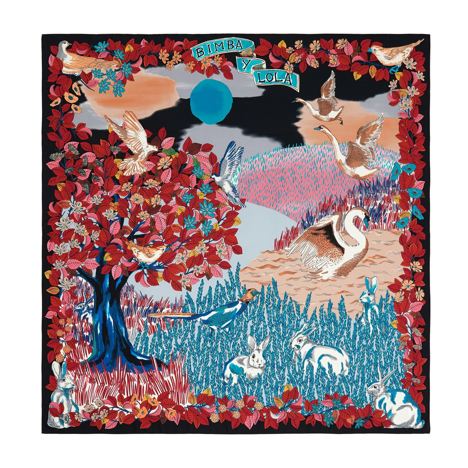 Pañuelo 'Campestre' de Bimba y Lola.