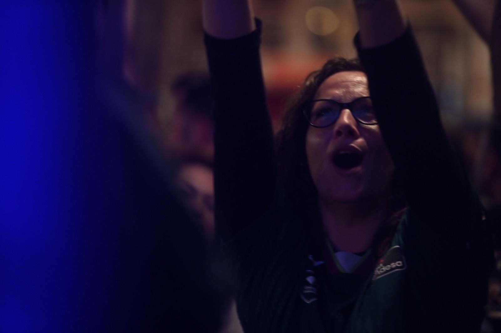 La fiesta del Le Grand Café del Centro con el Unicaja, en imágenes