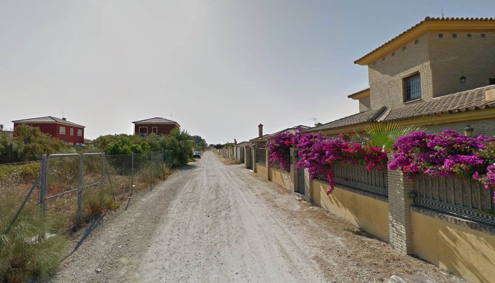 La calle donde se produjeron los hechos, situada en El Almendral.