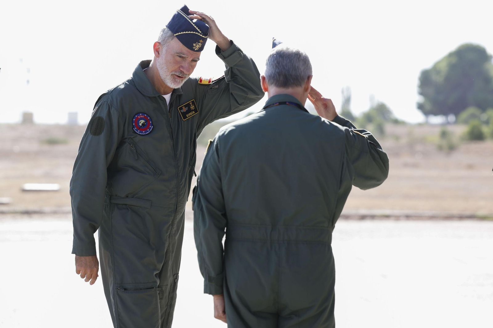 Felipe VI visita el European Tactica Airlift Centre para tripulaciones europeas en la Base Aérea