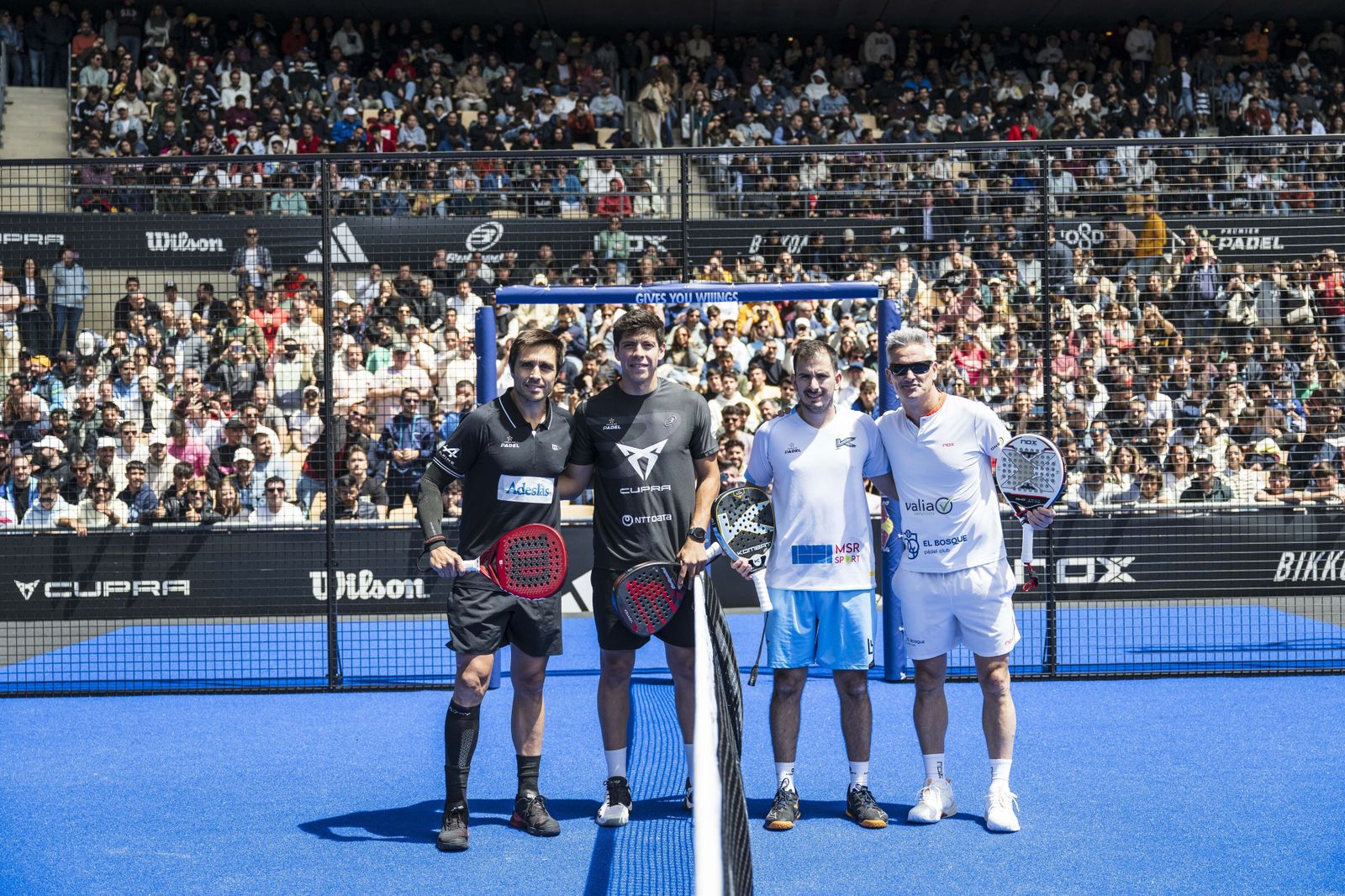 Las mejores fotos de la segunda jornada del pádel en el Estadio de la Cartuja