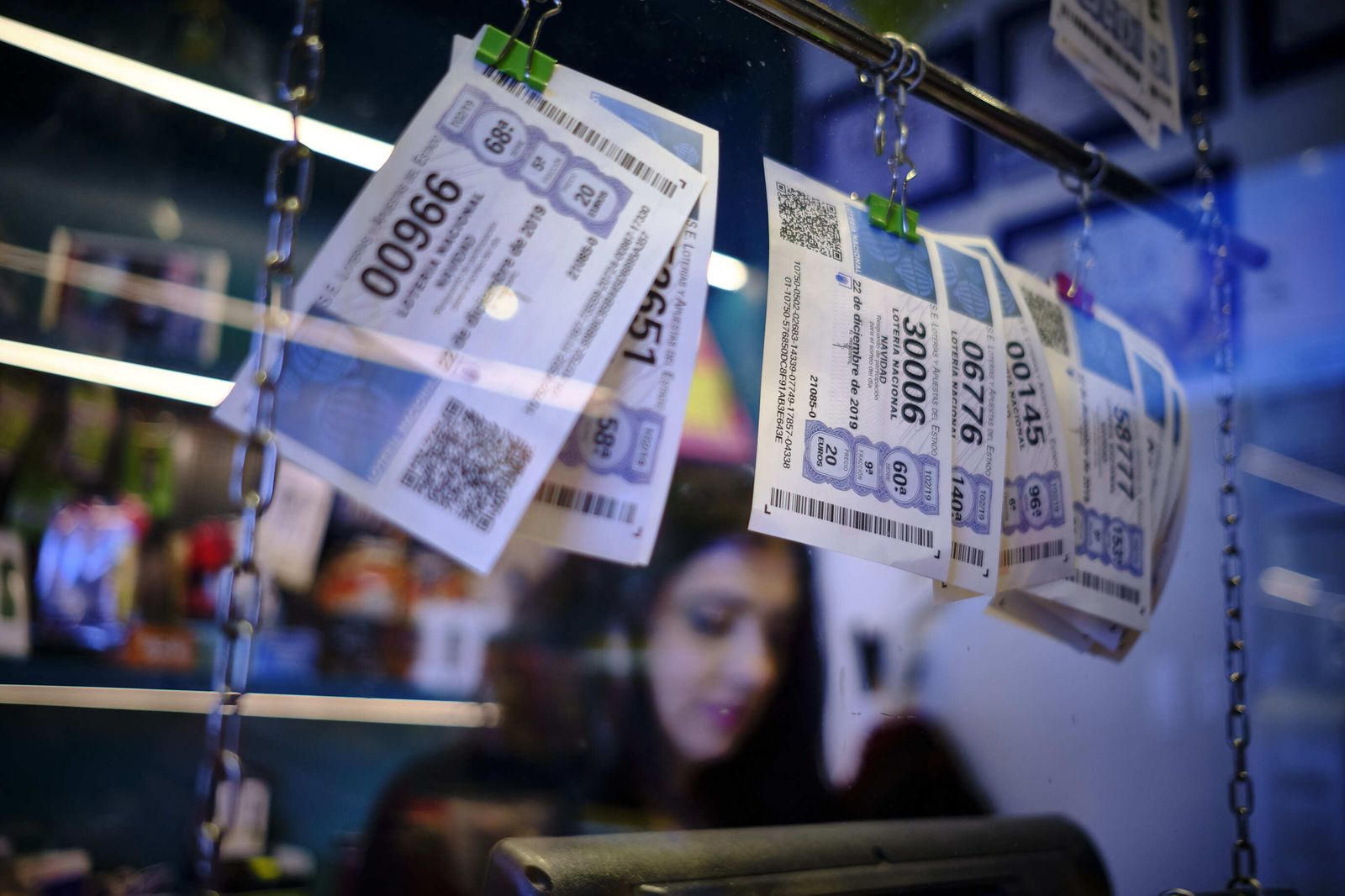 Décimos de lotería.