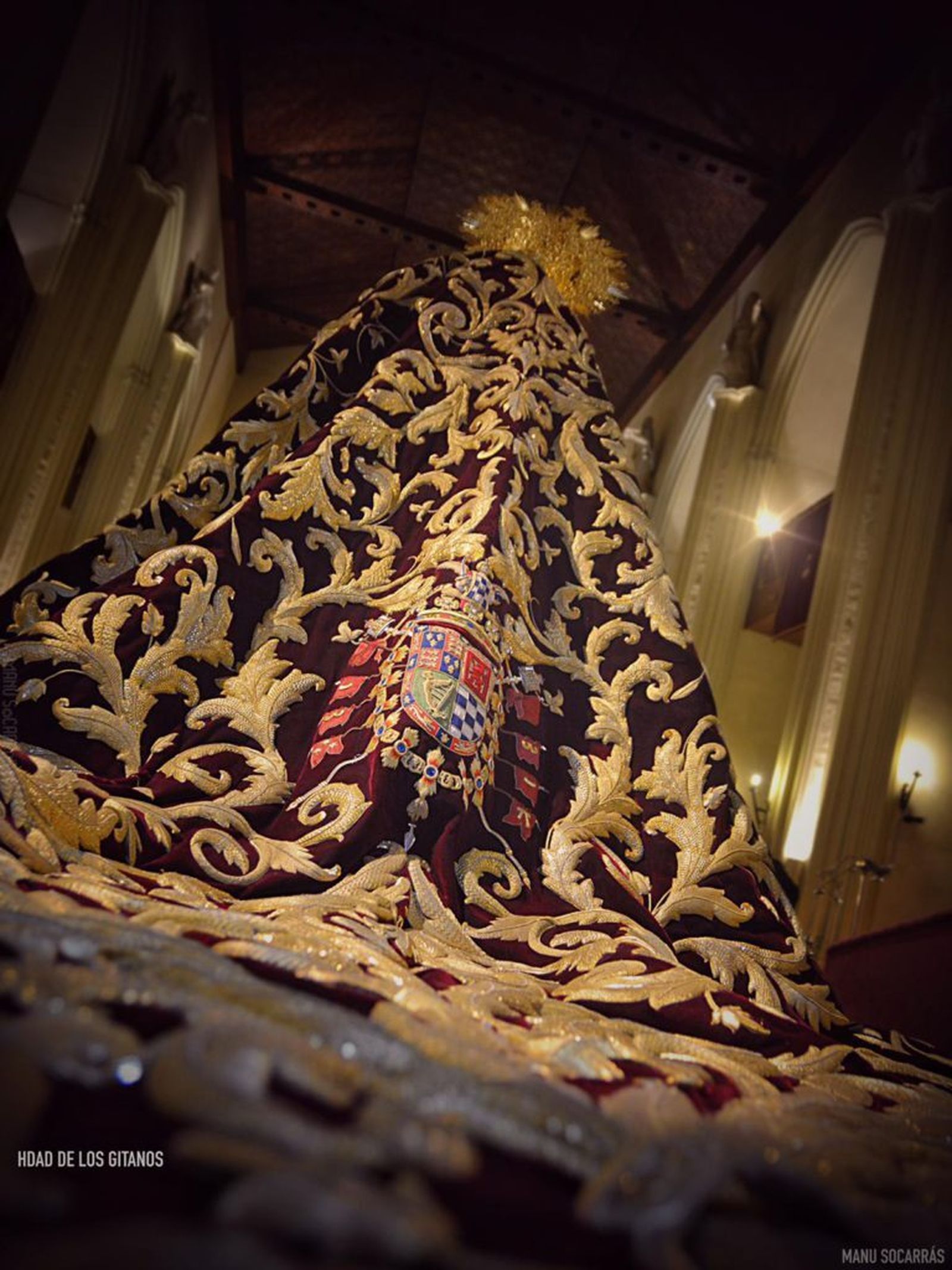 El famoso manto de la Duquesa