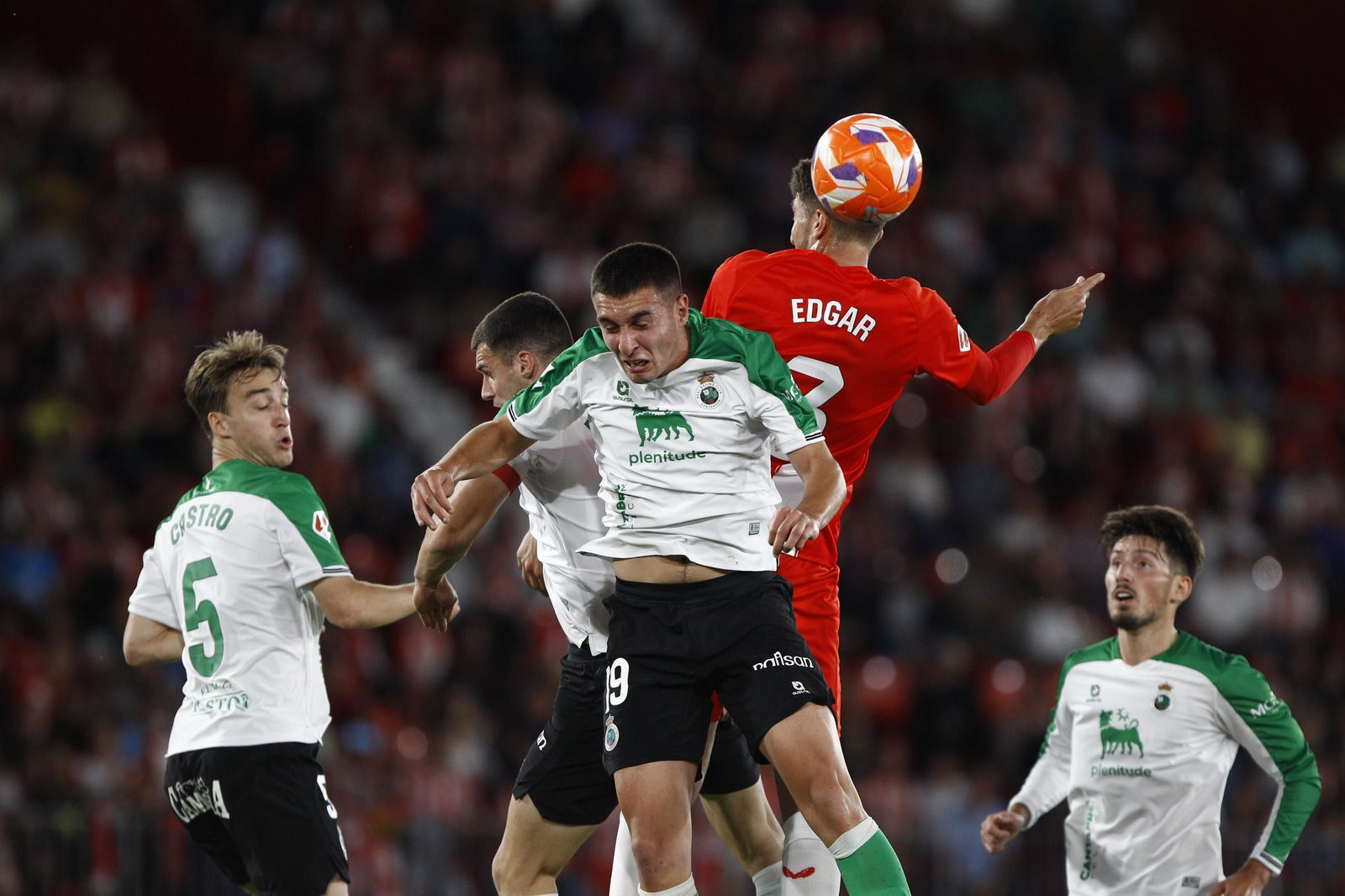 U.D. Almería-Racing de Santander, en imágenes