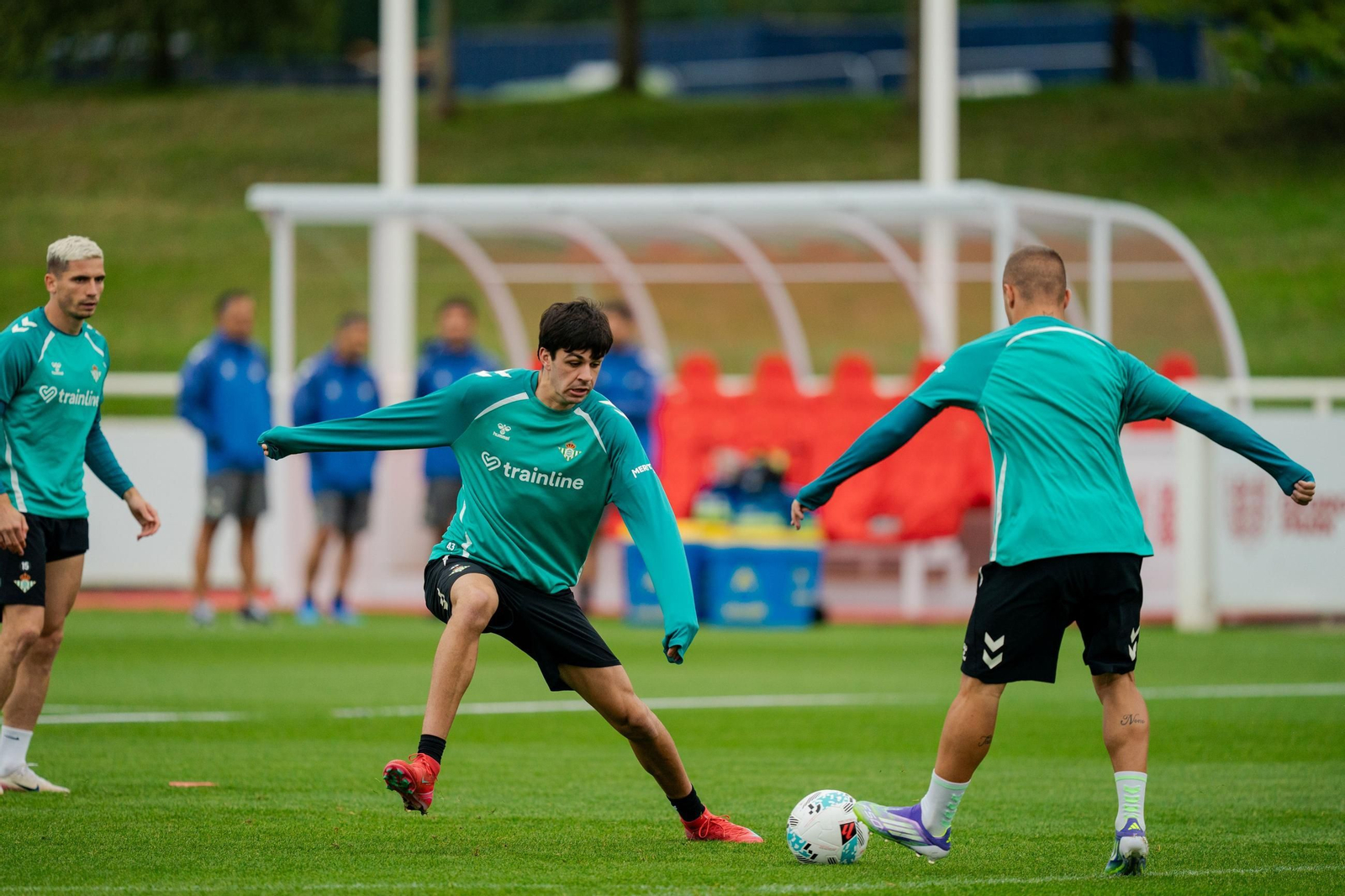 Las fotos del Betis en Inglaterra