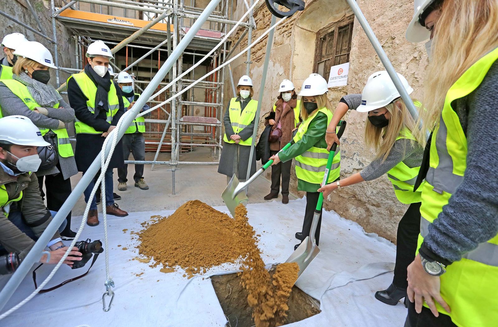 Primera piedra del futuro museo del Flamenco en Jerez
