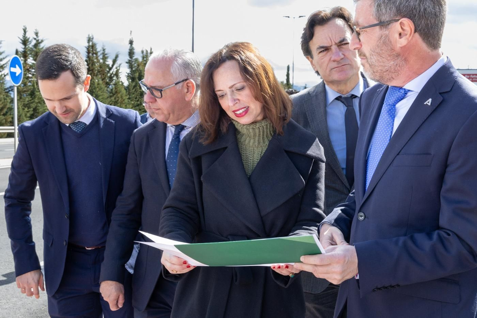 Inauguración del nuevo carril bici de acceso a Jaén por la carretera A-6050