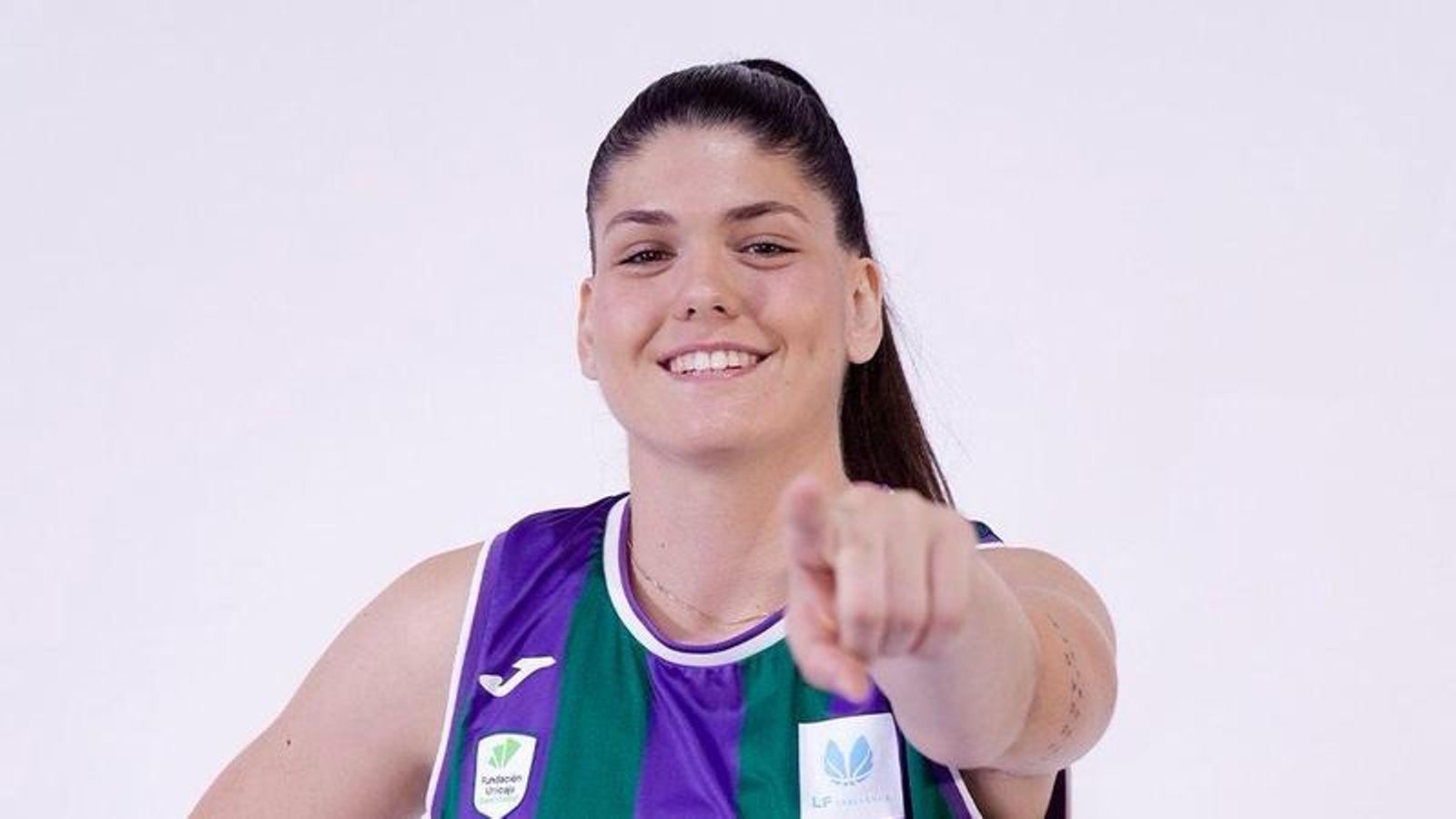 Elena Moreno, jugadora del Unicaja Mijas. Elena Moreno, jugadora del Unicaja Mijas.