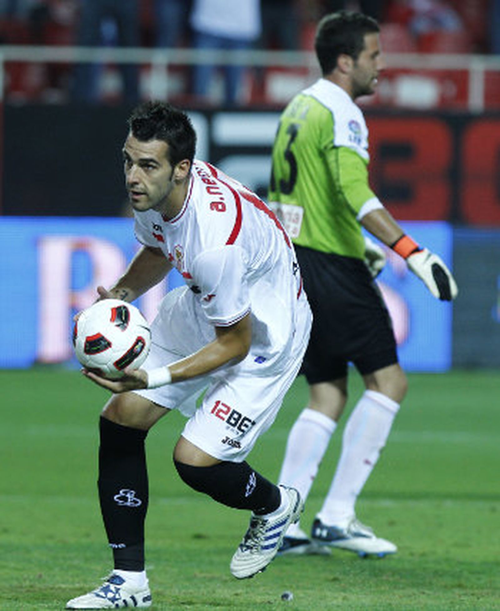 El Sevilla deja escapar otros dos puntos del Sánchez Pizjuán. / Antonio Pizarro