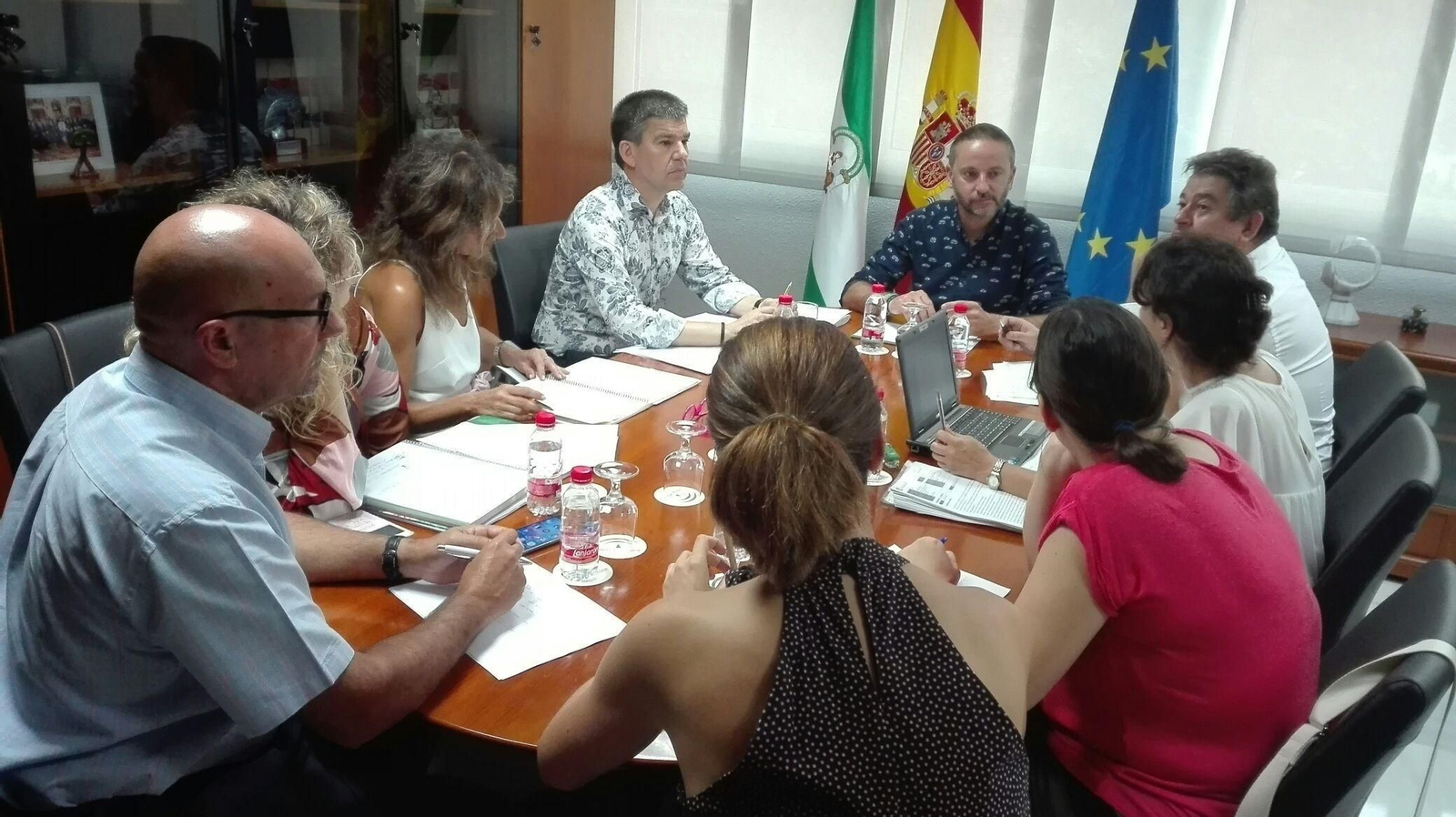 Reunión de la comisión de valoración provincial de la Agencia IDEA.