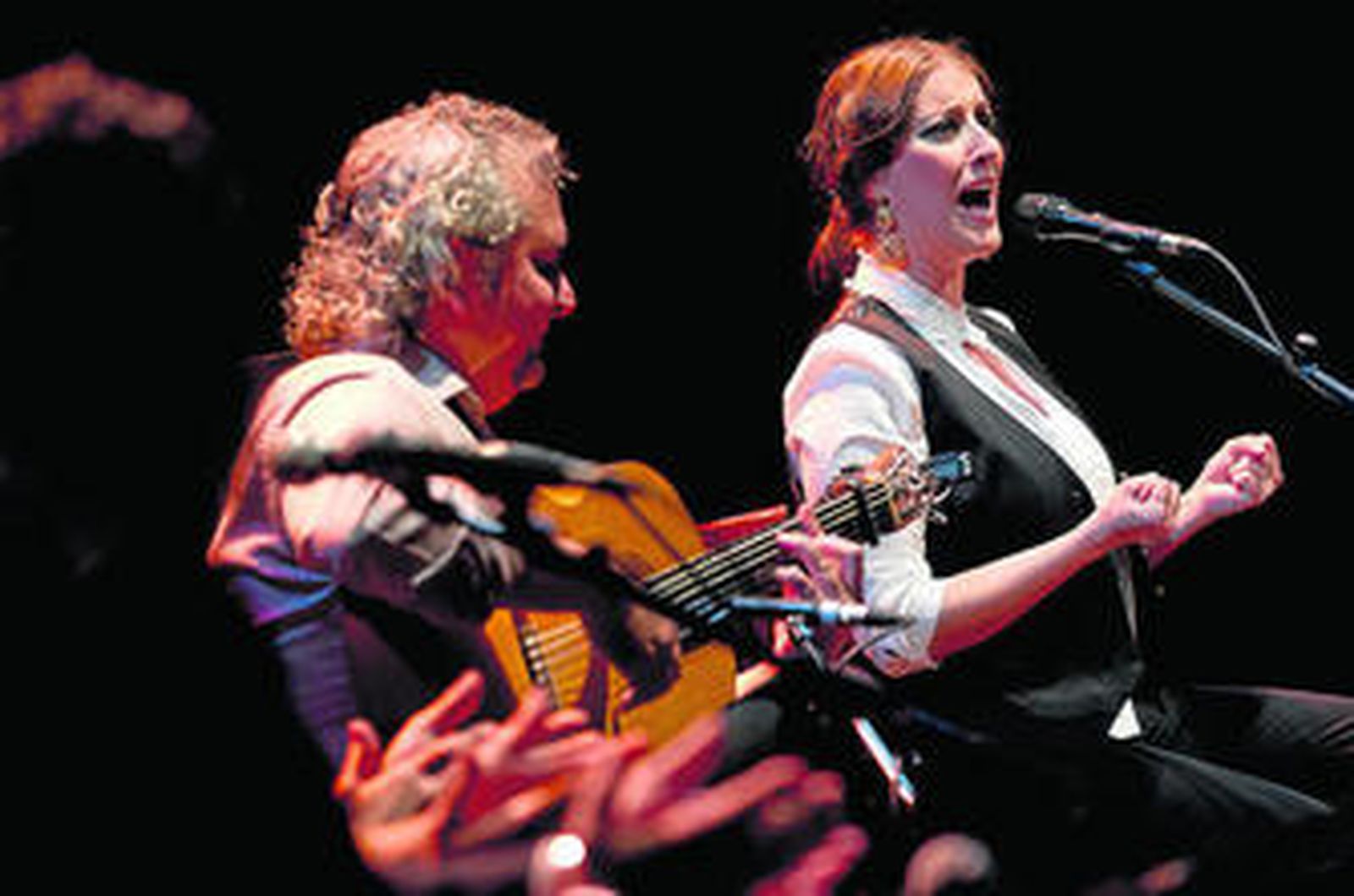 La cantaora Argentina durante una actuación reciente.