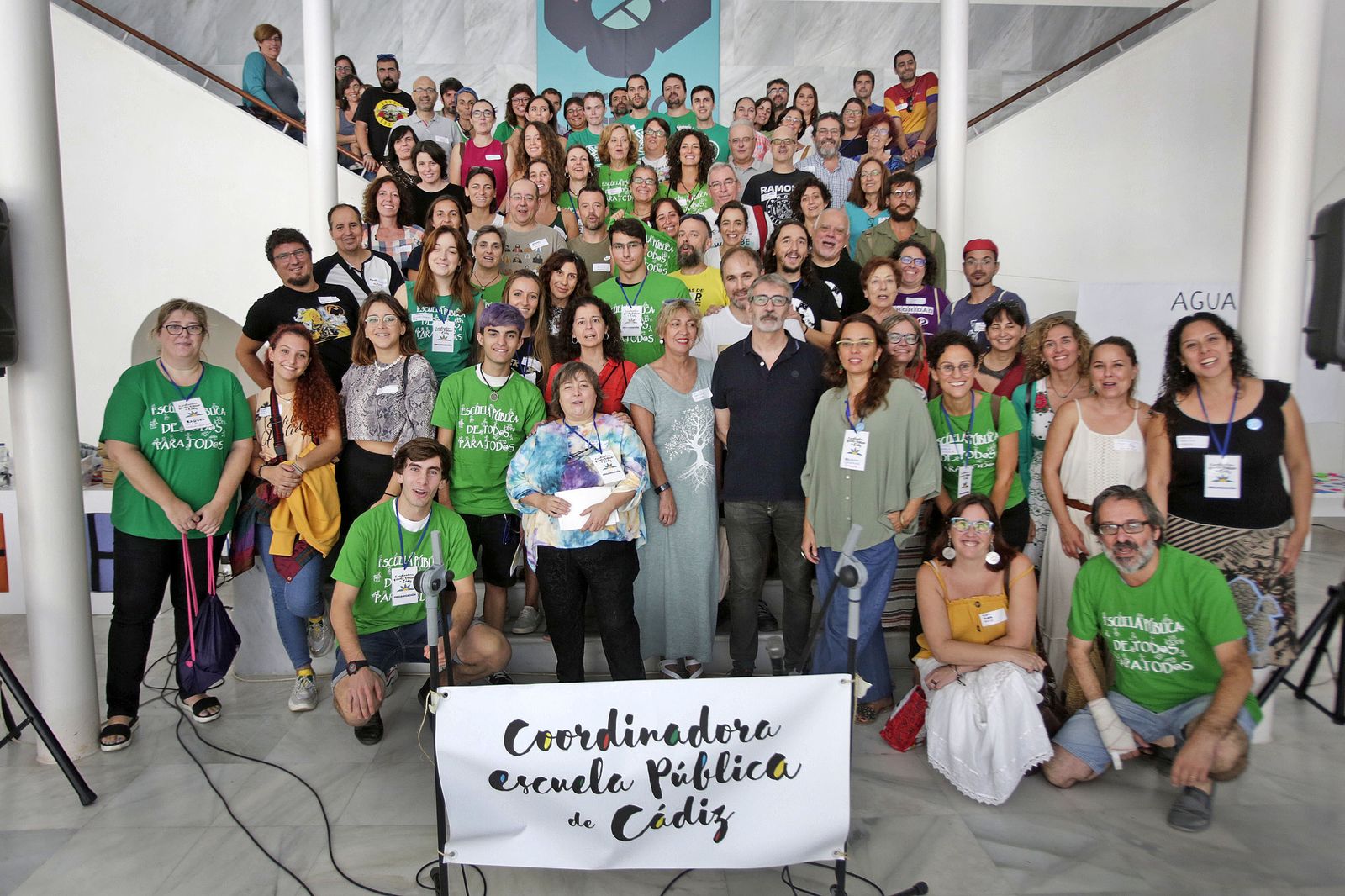 Un encuentro de de la Escuela Pública de Cádiz en 2019.