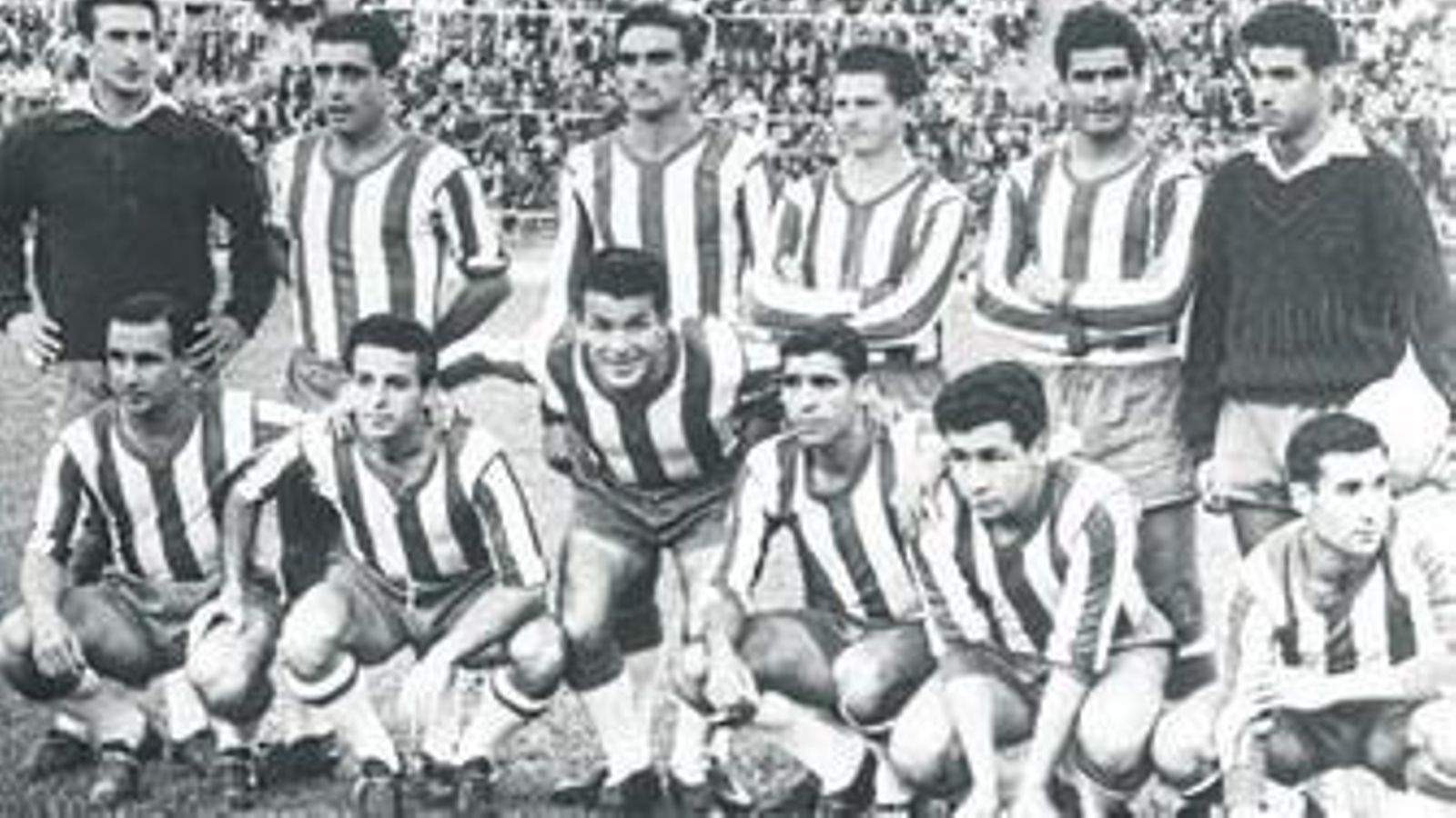 Alineación del Granada que jugó la final de la Copa del Generalísmo con el Barcelona