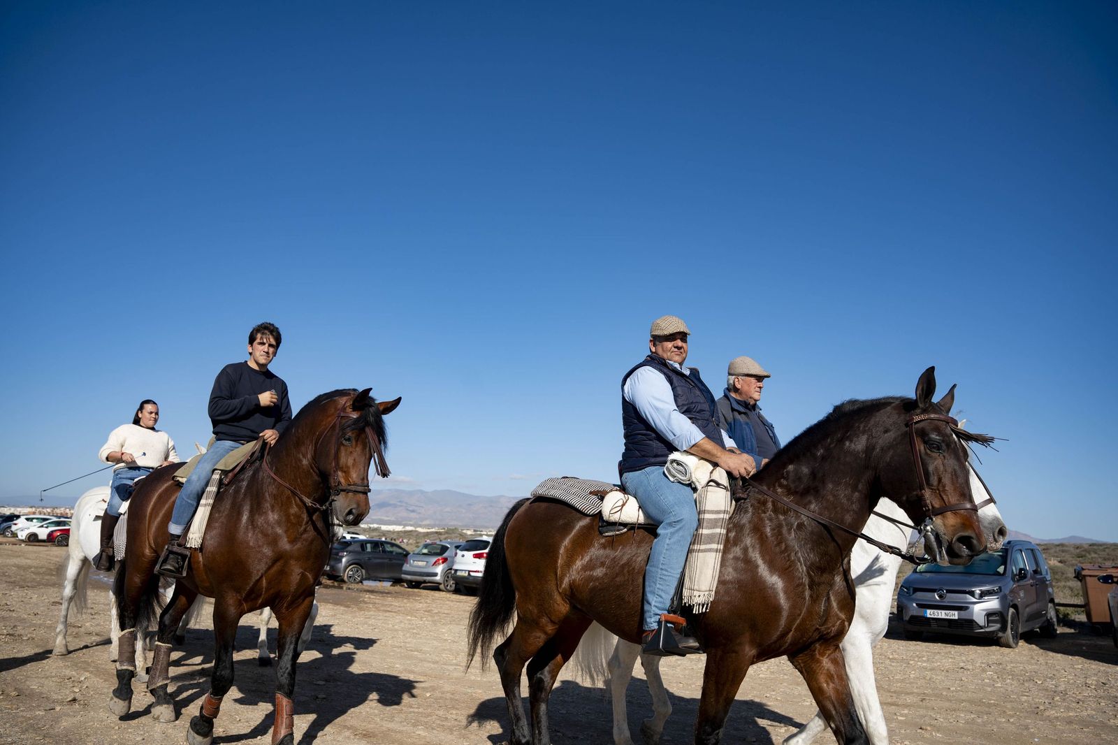 La Romería de Torregarcía; las imágenes de la memoria viva de Almería junto al mar