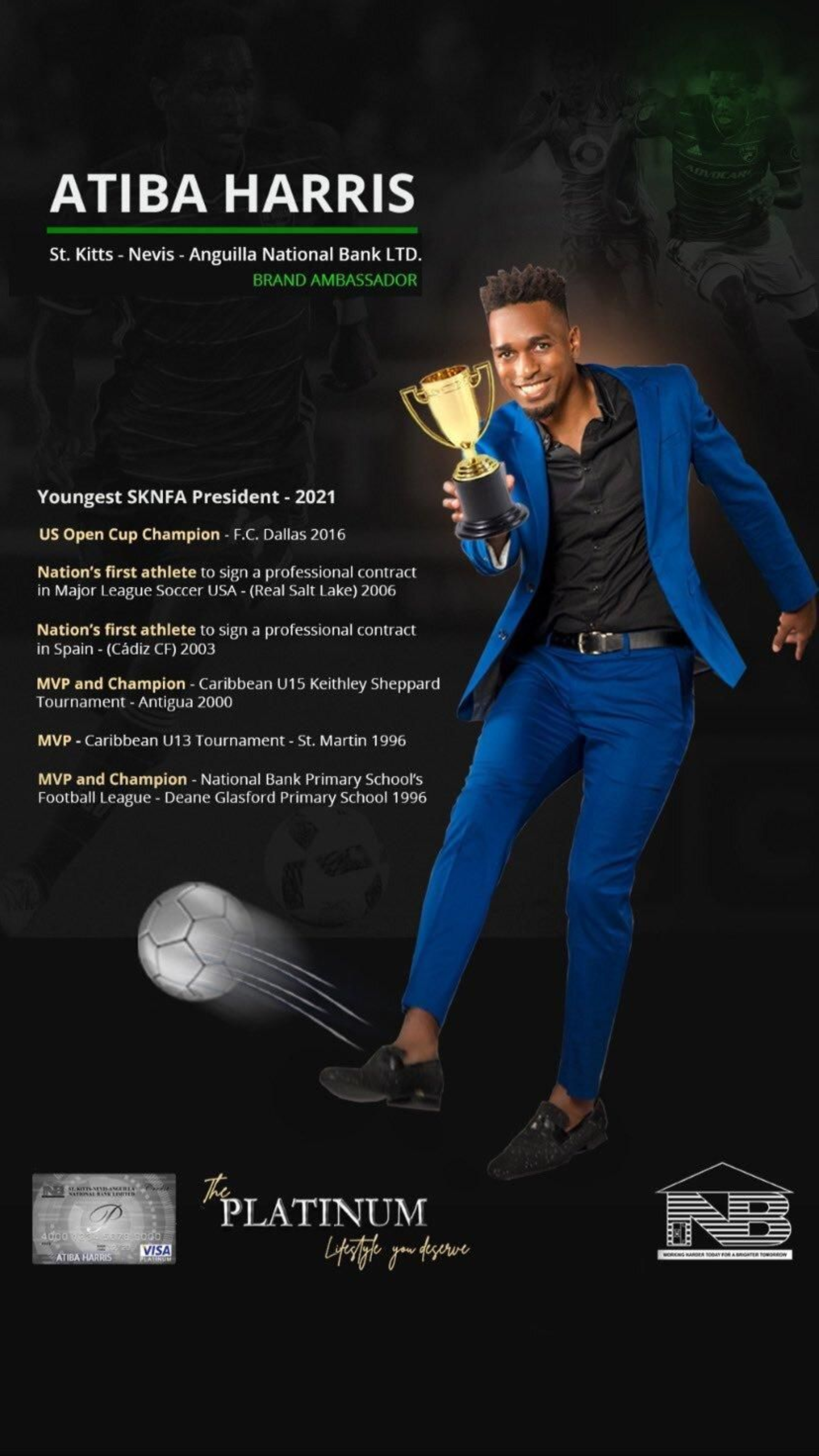 Atiba Harris en la actualidad.