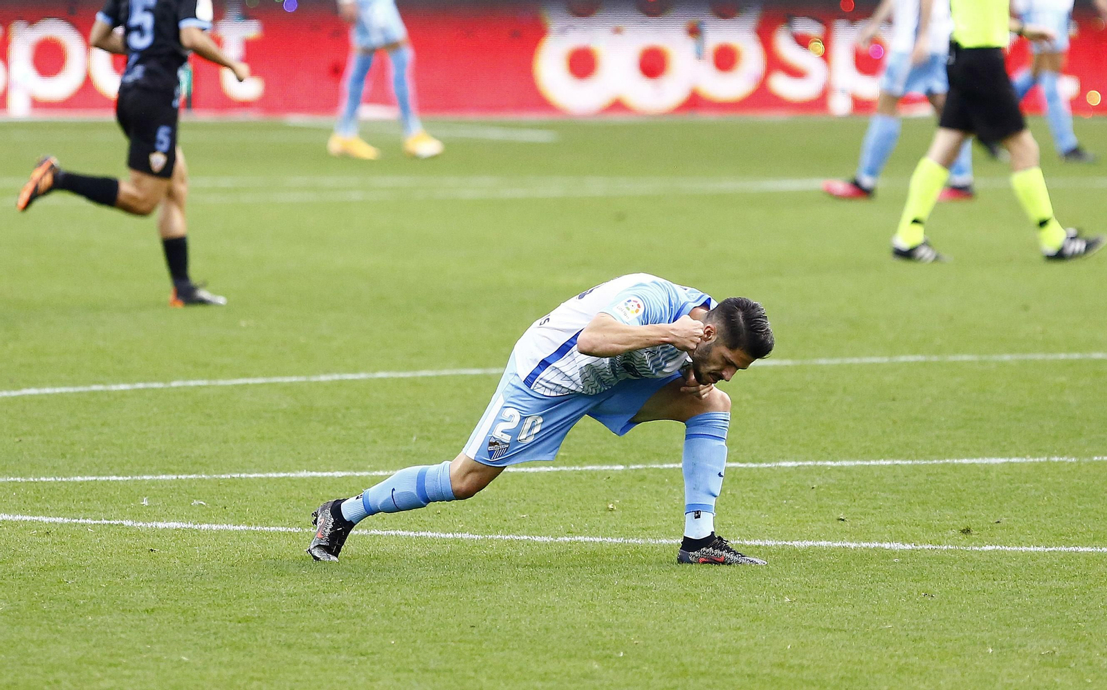 Las fotos del Málaga CF-UD Almería