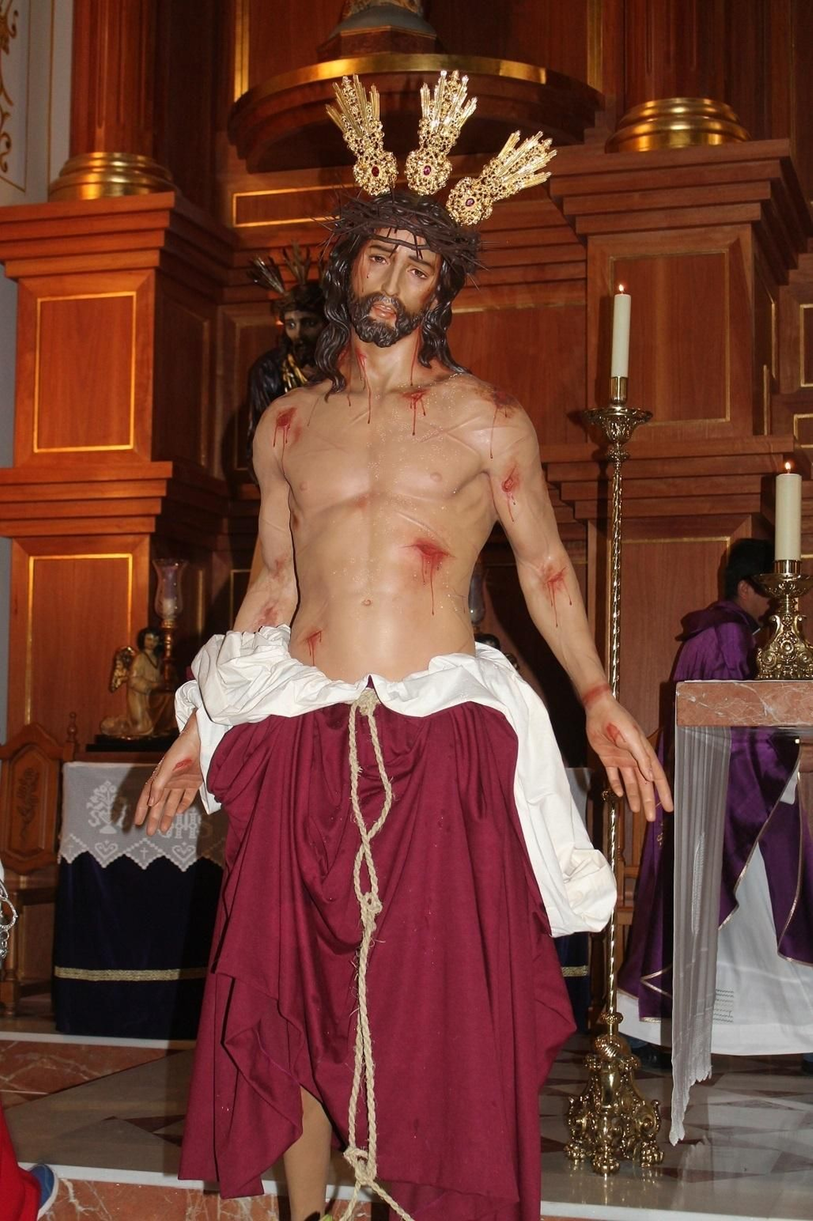 La imagen de Nuestro Padre Jesús Despojado.