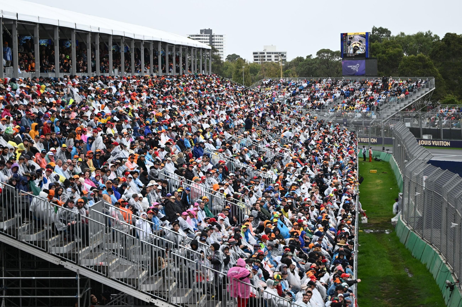 Los fotos del arranque de la Fórmula 1 en Melbourne