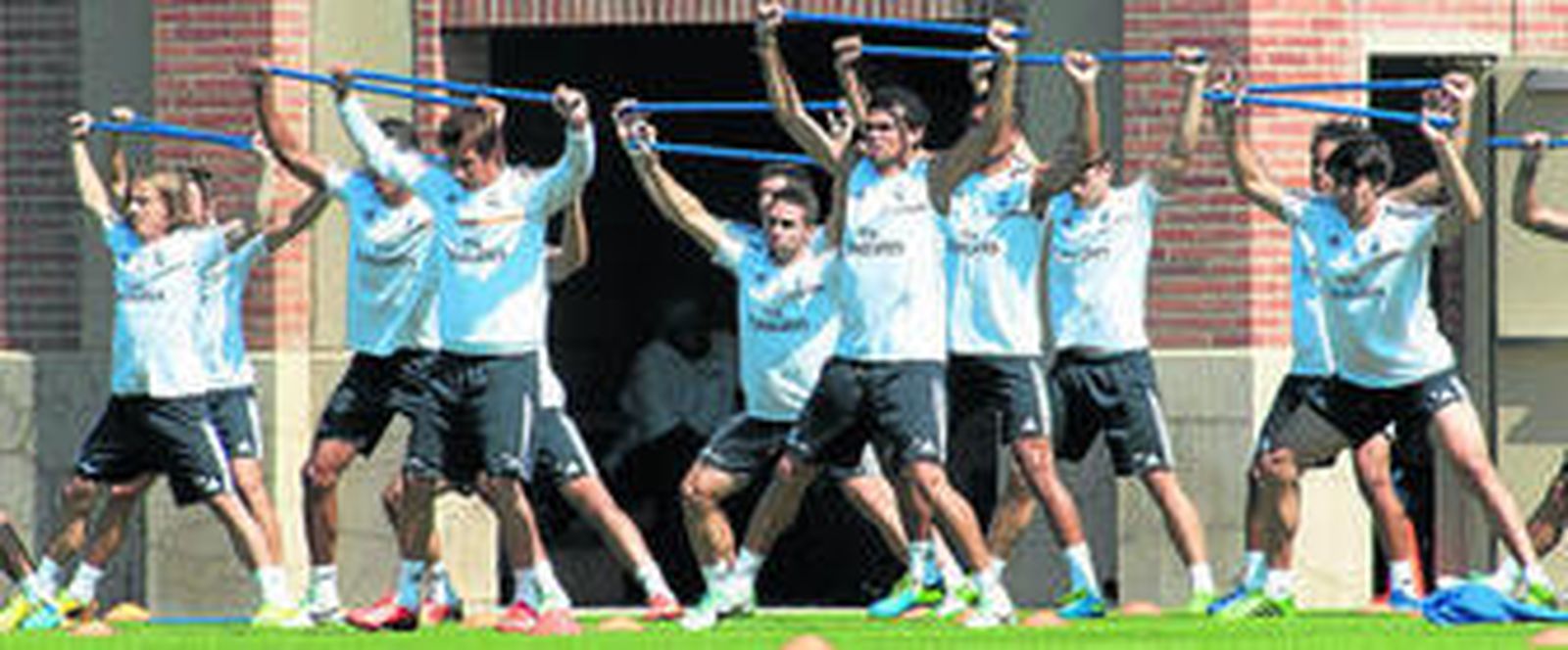 La plantilla del Real Madrid se prepara en Miami para el partido de la International Champions Cup que le enfrentará esta noche al Chelsea.